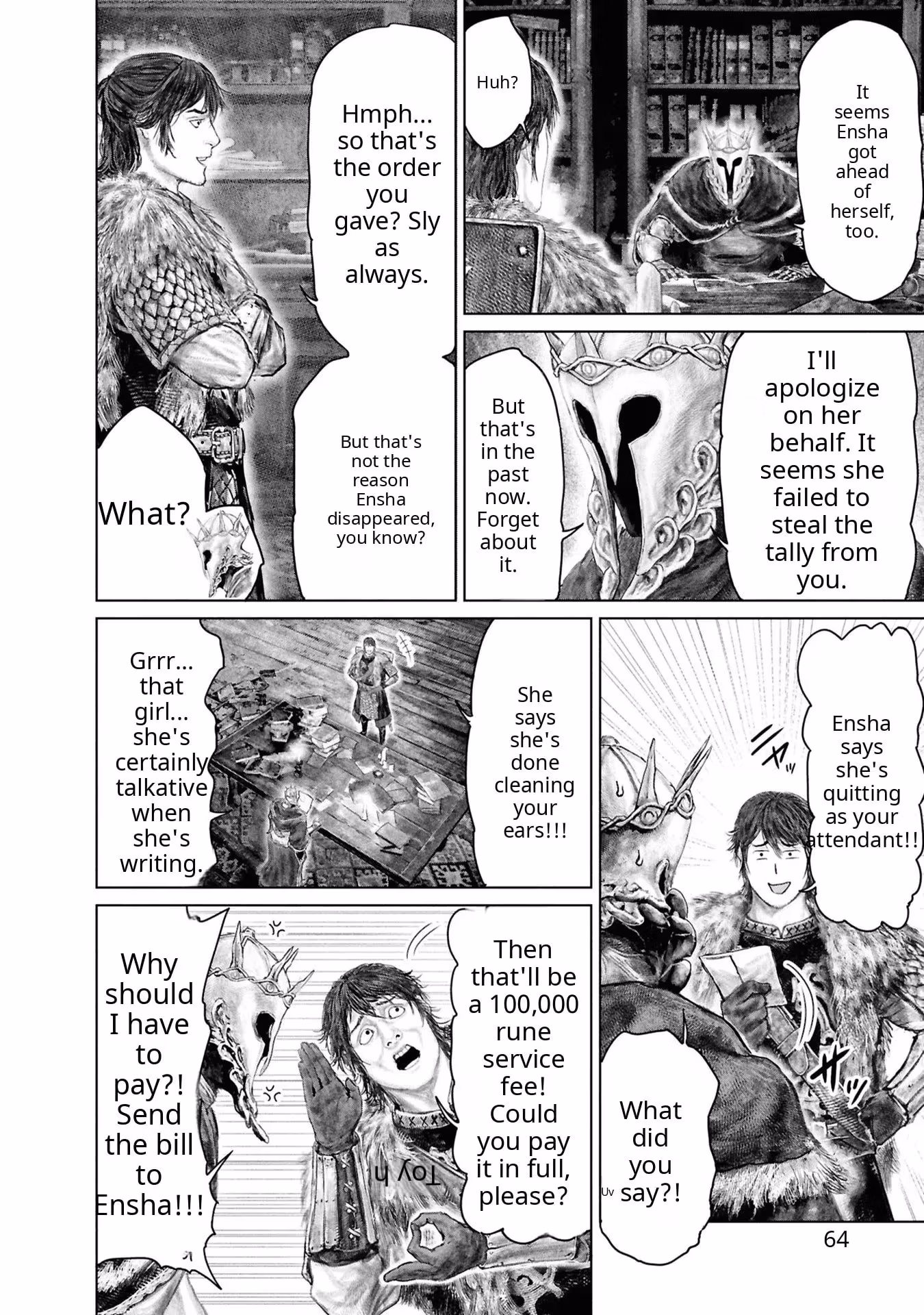 Read ELDEN RING: The Road to the Erdtree chapter 54 image 14 on Lezhin