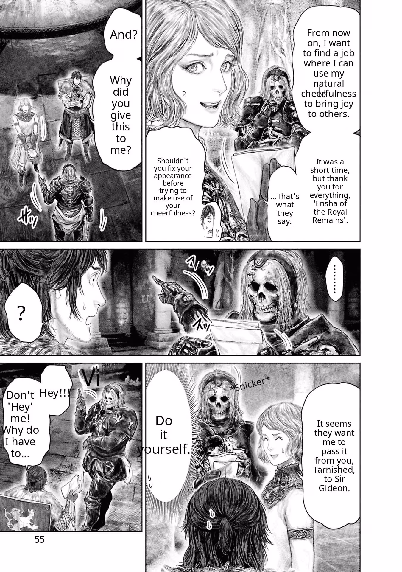 Read ELDEN RING: The Road to the Erdtree chapter 54 image 5 on Lezhin