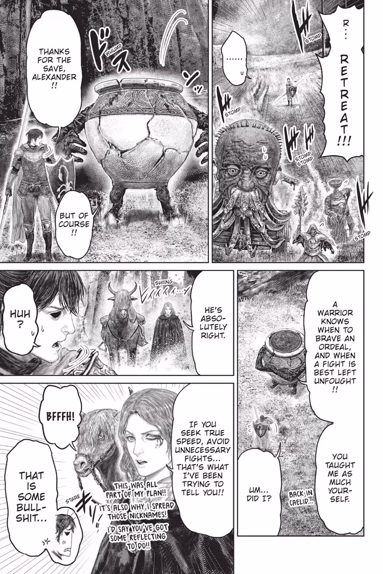 Read ELDEN RING: The Road to the Erdtree chapter 63 image 16 on Lezhin