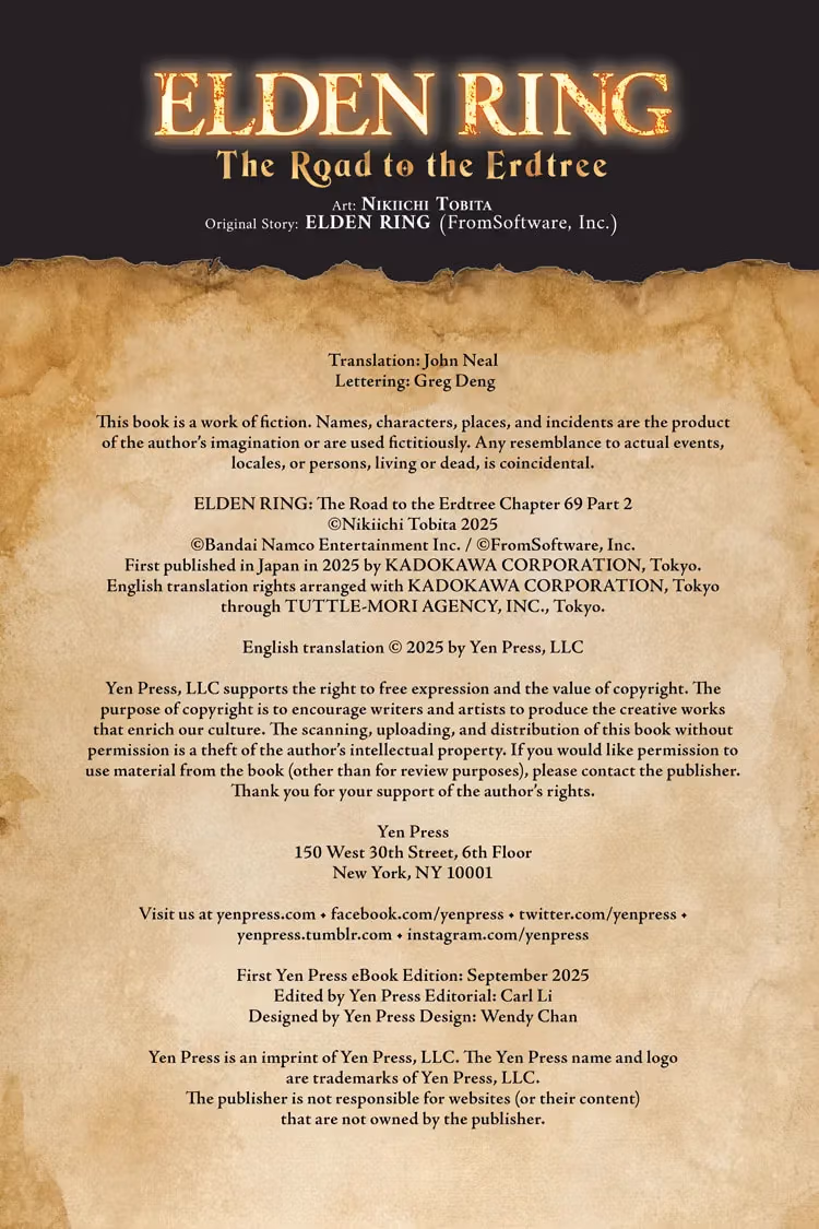 Read ELDEN RING: The Road to the Erdtree chapter 69 image 20 on Lezhin