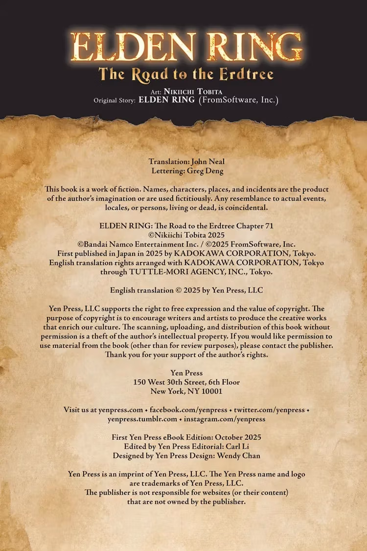 Read ELDEN RING: The Road to the Erdtree chapter 71 image 22 on Lezhin