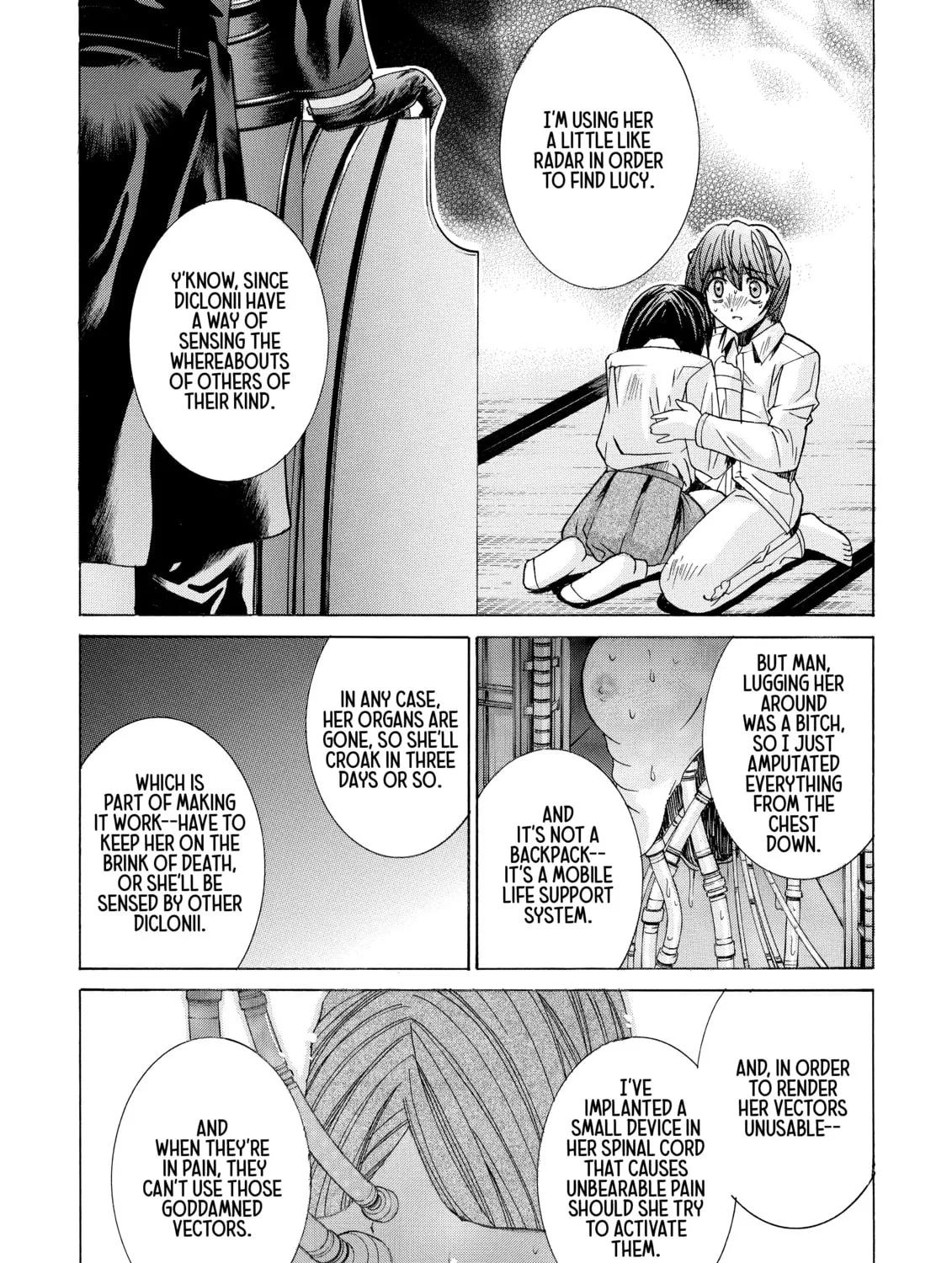 Read Elfen Lied chapter 74 image 54 on Lezhin