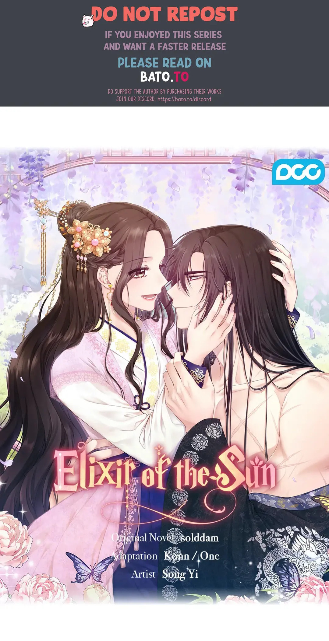 Read Elixir of the Sun chapter 54 image 3 on Lezhin