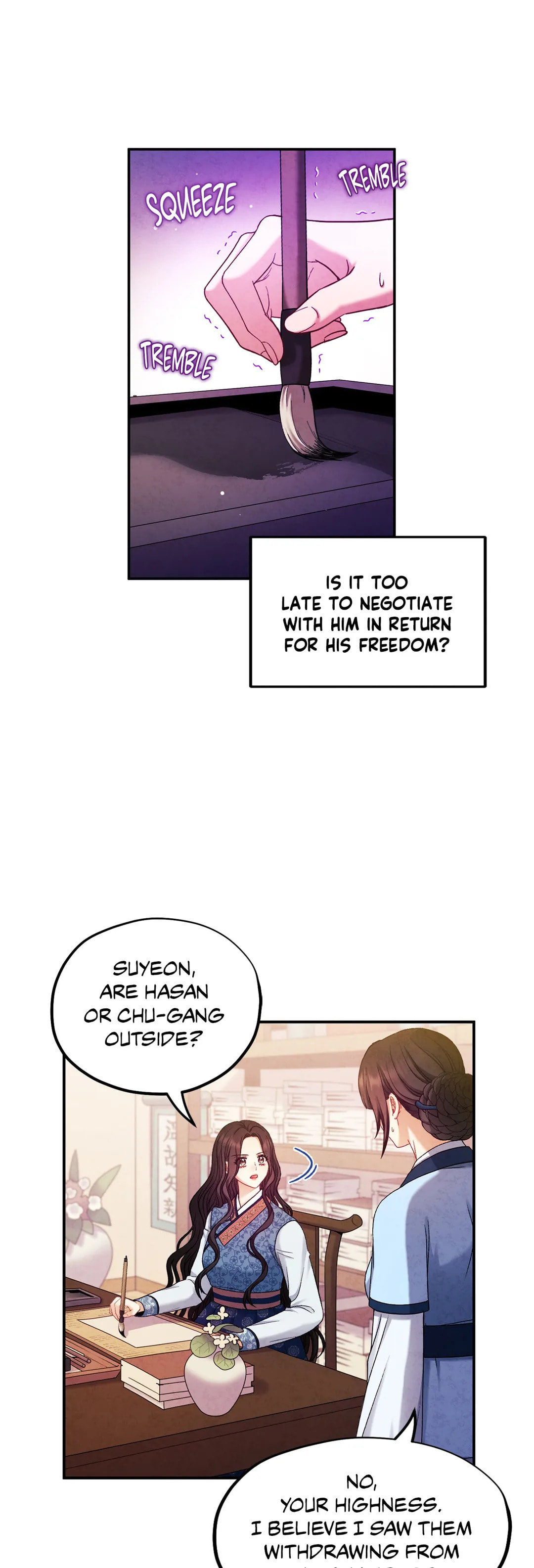 Read Elixir of the Sun chapter 92 image 22 on Lezhin