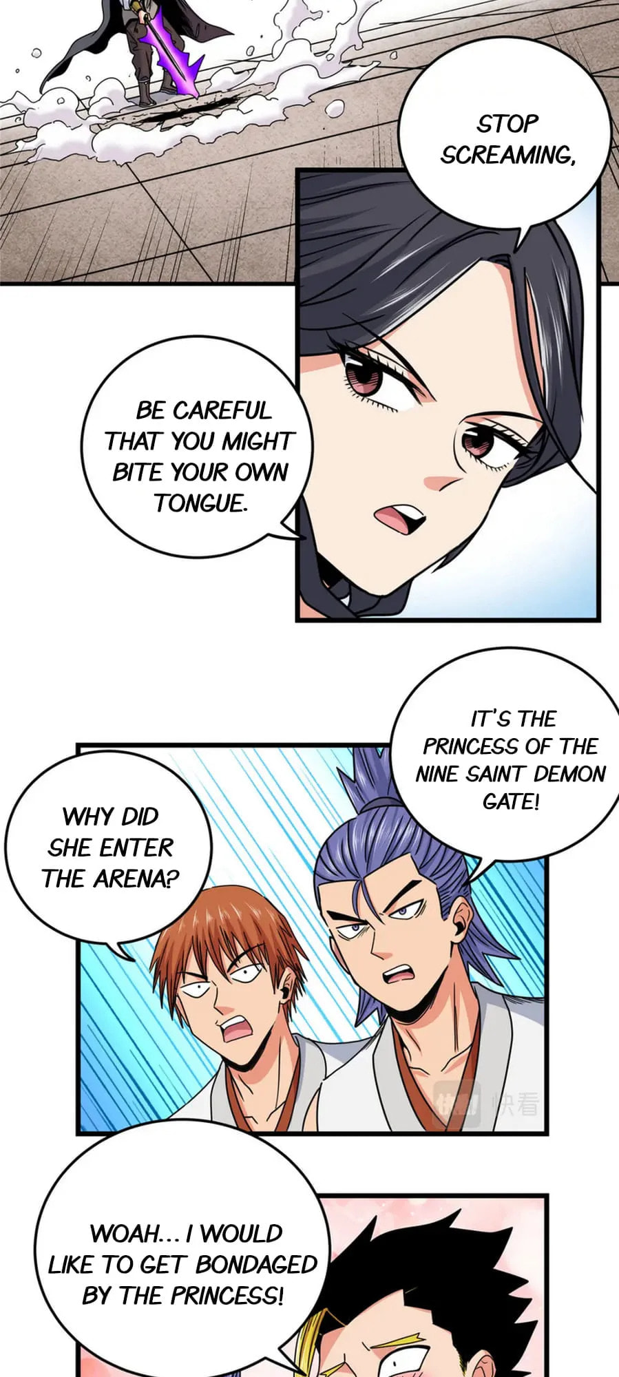 Read Emperor Is Back chapter 56 image 3 on Lezhin