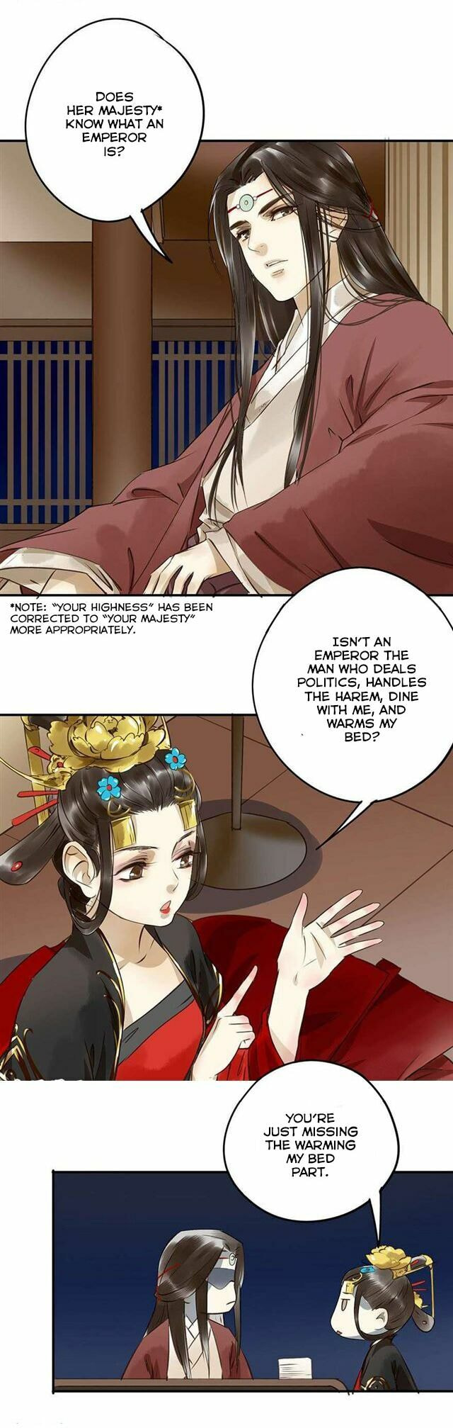 Read Empress Dislikes This (Colored) chapter 3 image 1 on Lezhin