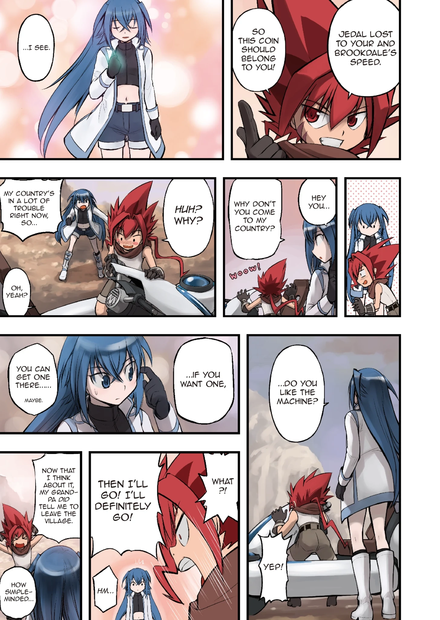 Read Enchanted Racer chapter 2 image 17 on Lezhin