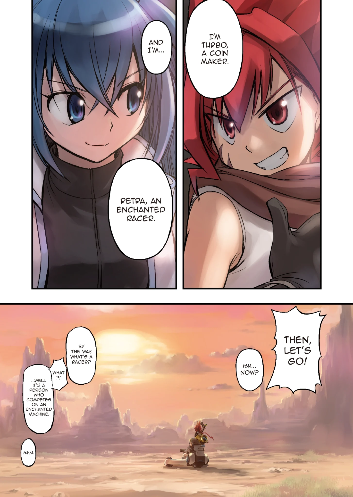 Read Enchanted Racer chapter 2 image 18 on Lezhin