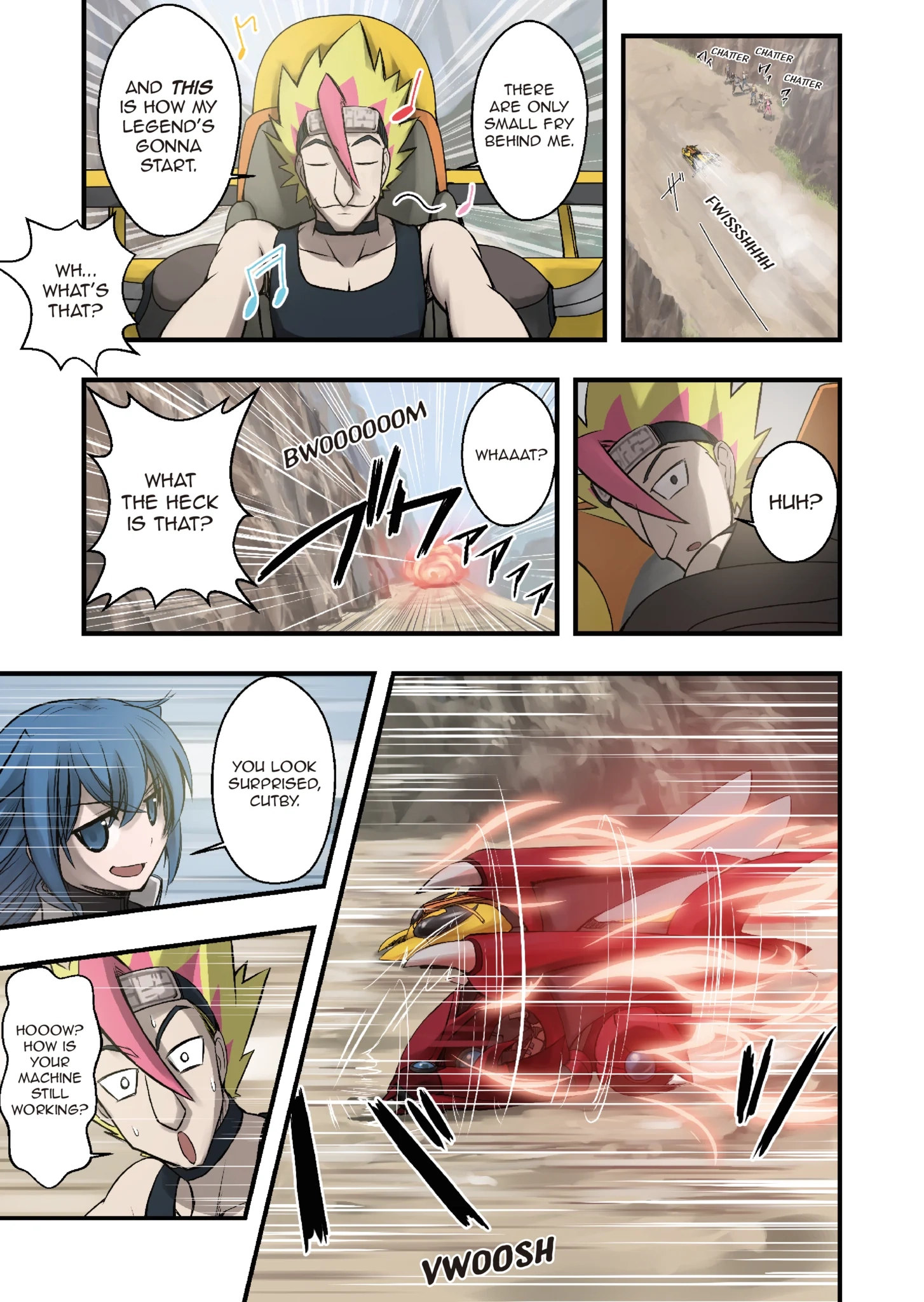 Read Enchanted Racer chapter 4 image 10 on Lezhin