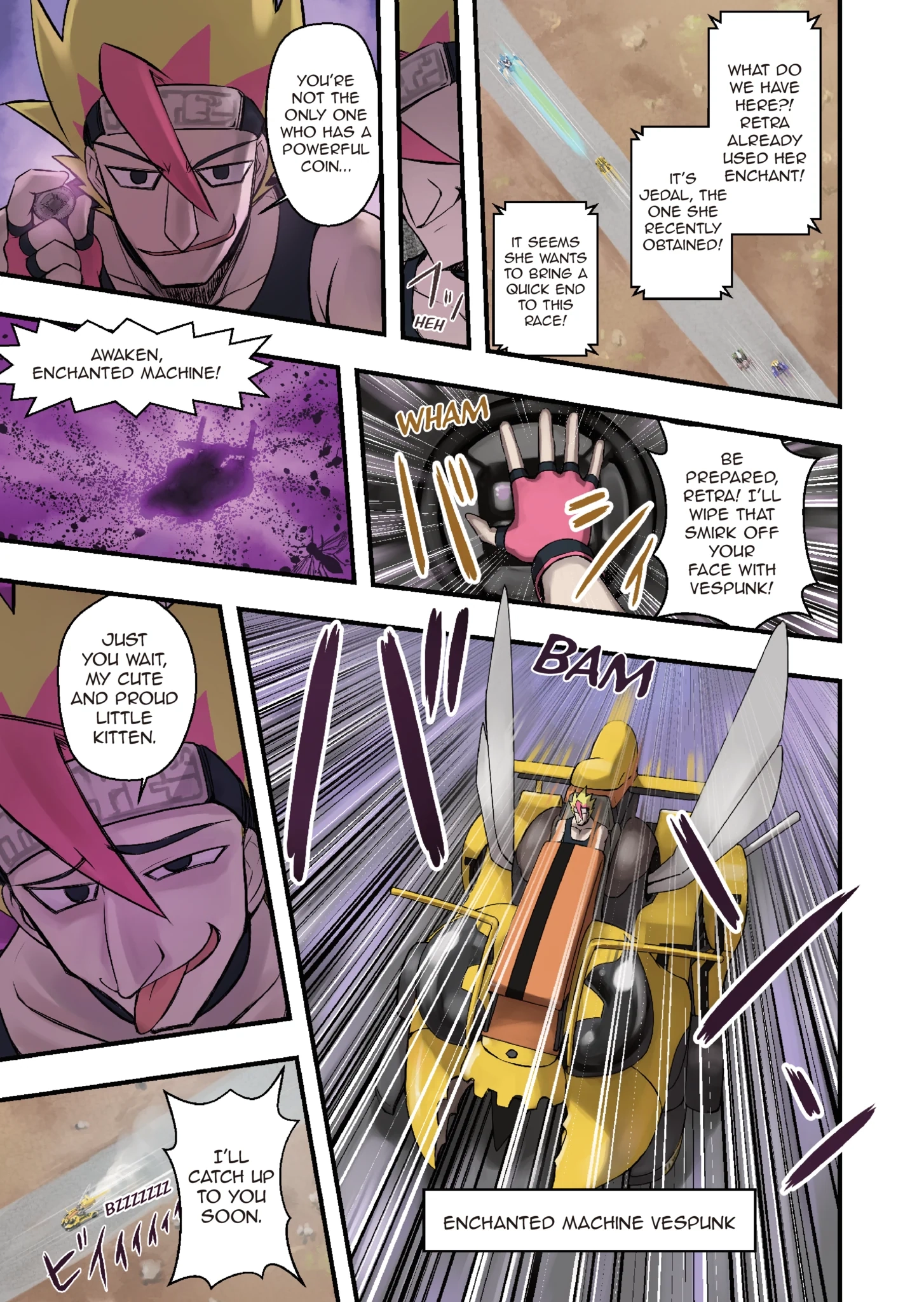 Read Enchanted Racer chapter 4 image 4 on Lezhin