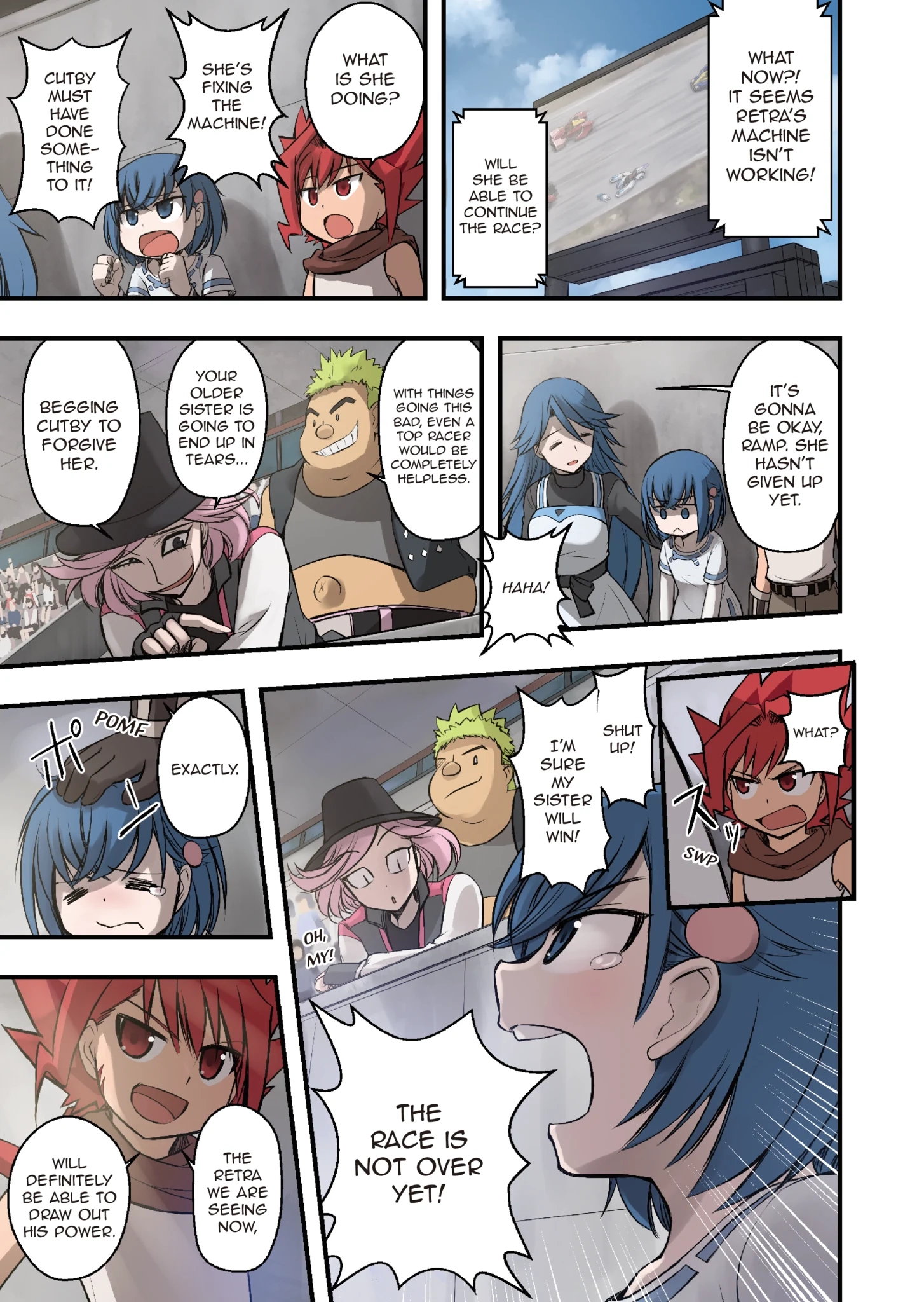 Read Enchanted Racer chapter 4 image 8 on Lezhin
