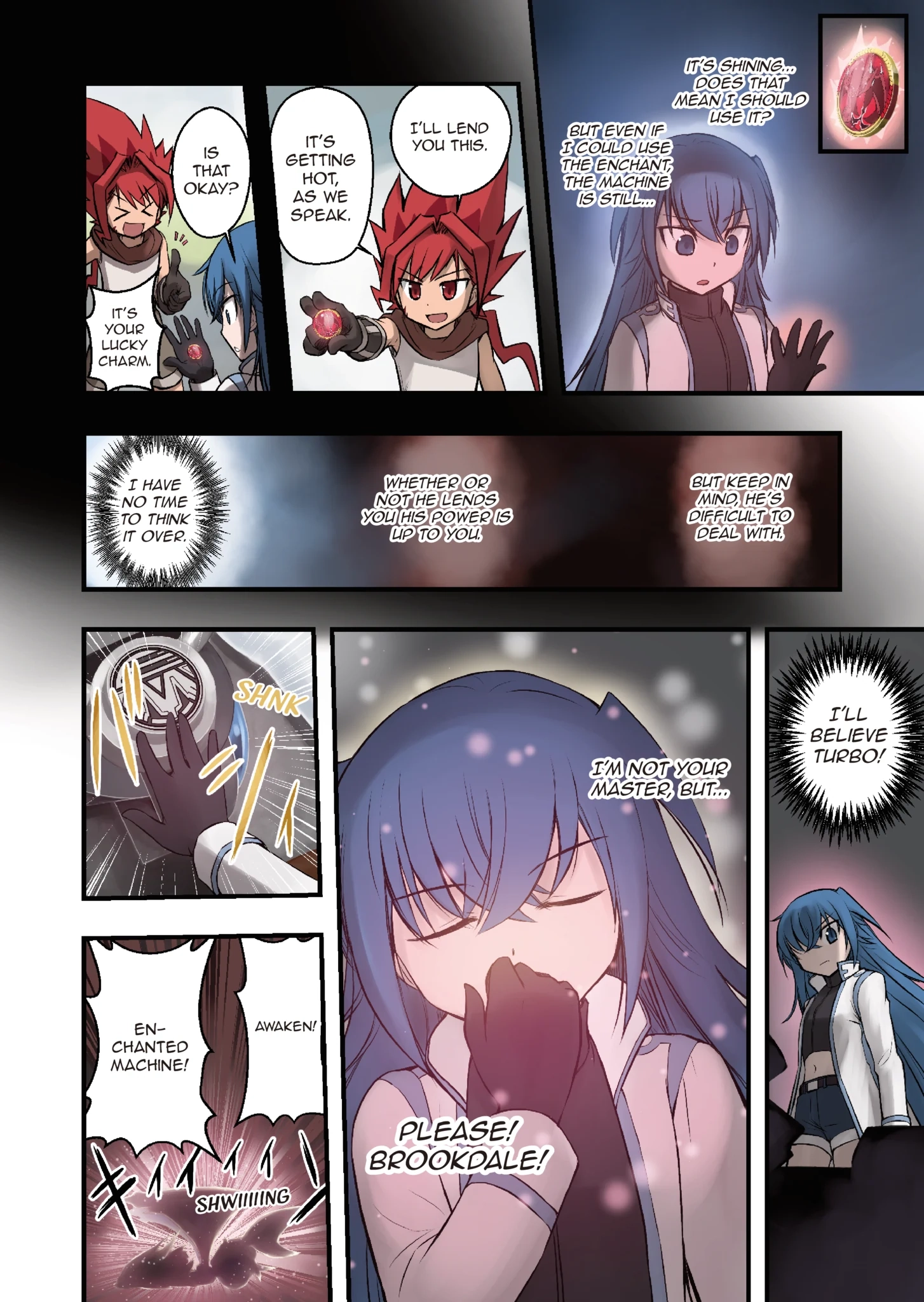 Read Enchanted Racer chapter 4 image 9 on Lezhin