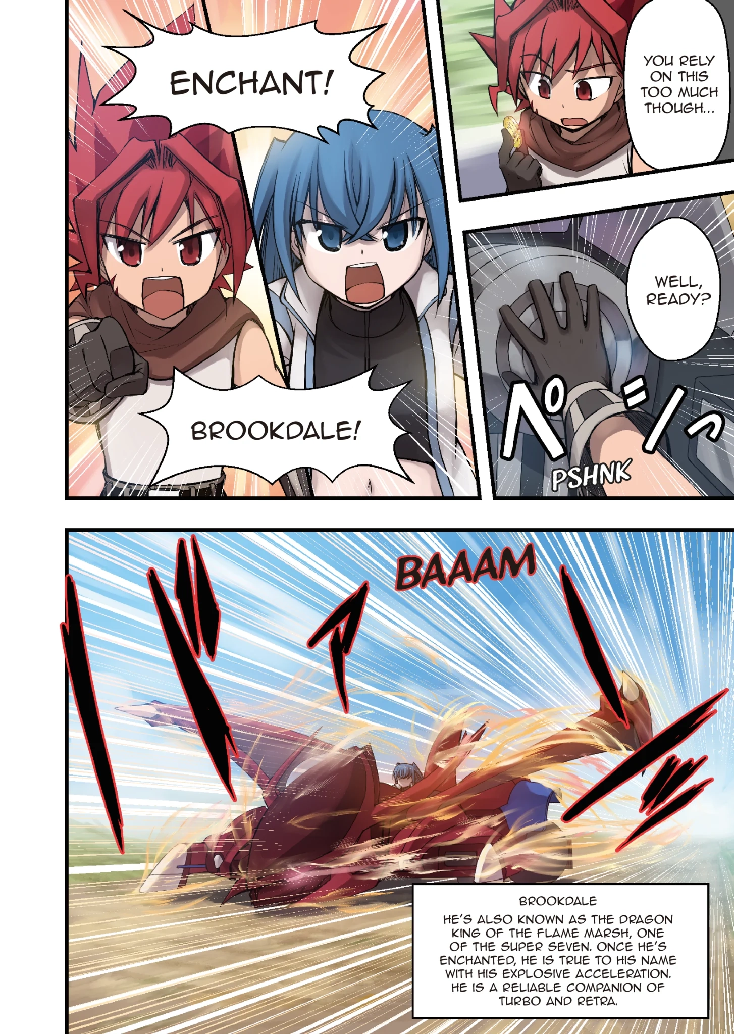 Read Enchanted Racer chapter 5 image 3 on Lezhin