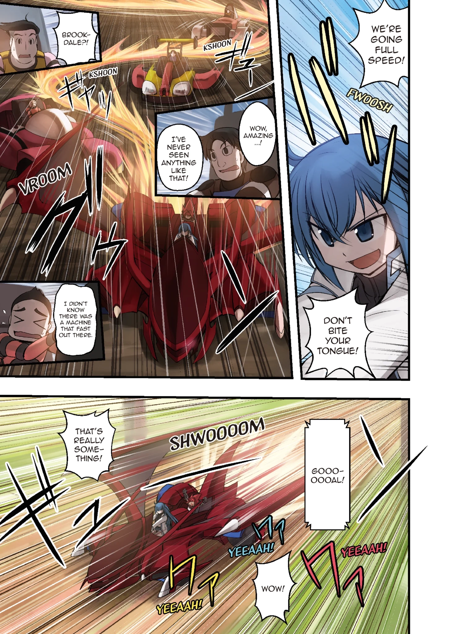 Read Enchanted Racer chapter 5 image 4 on Lezhin