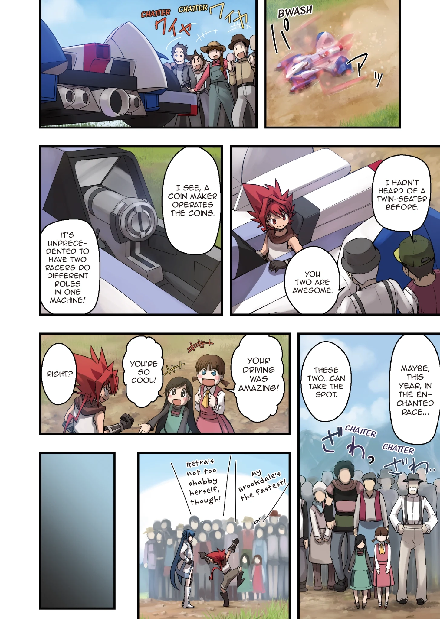 Read Enchanted Racer chapter 5 image 5 on Lezhin