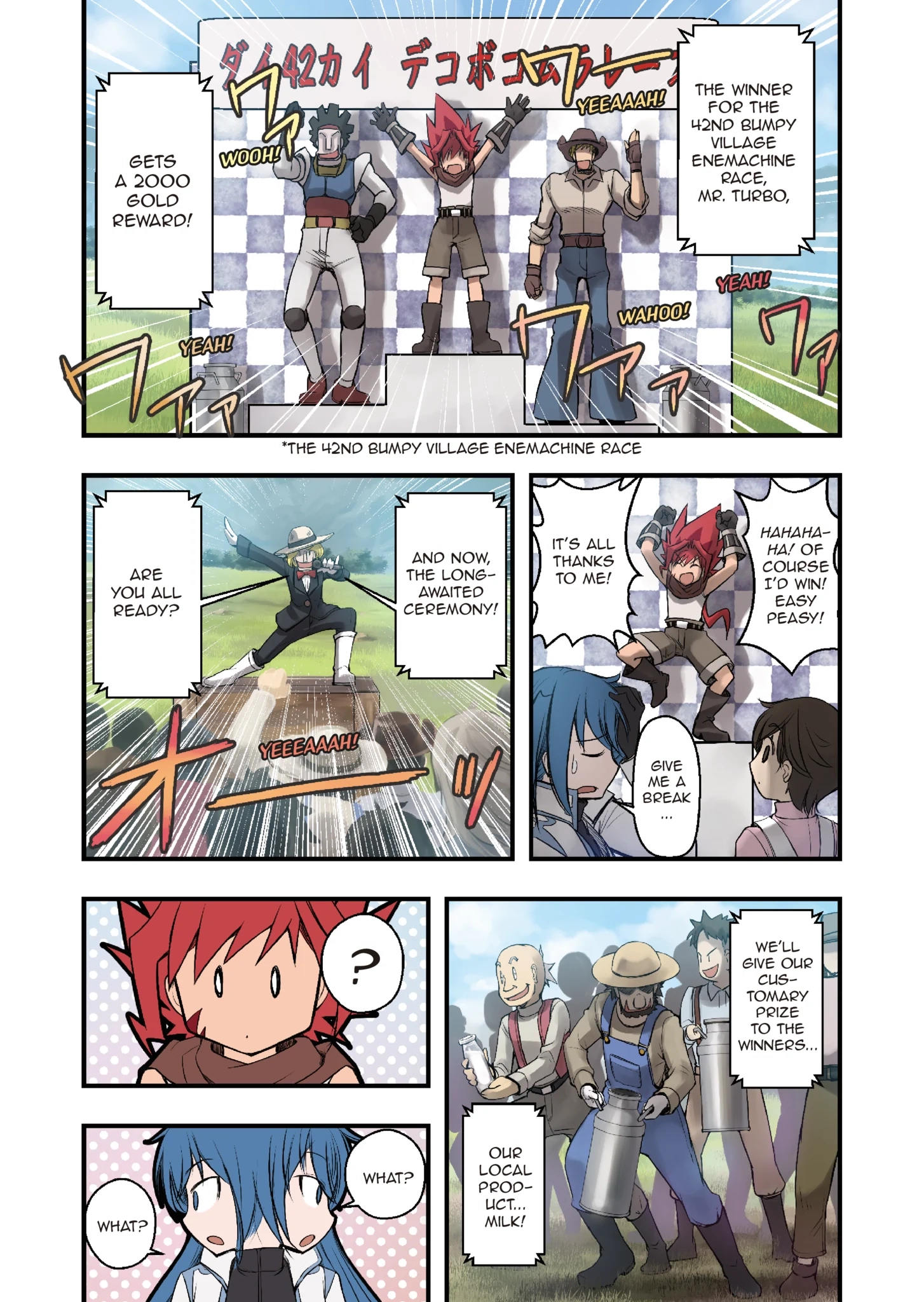 Read Enchanted Racer chapter 5 image 6 on Lezhin