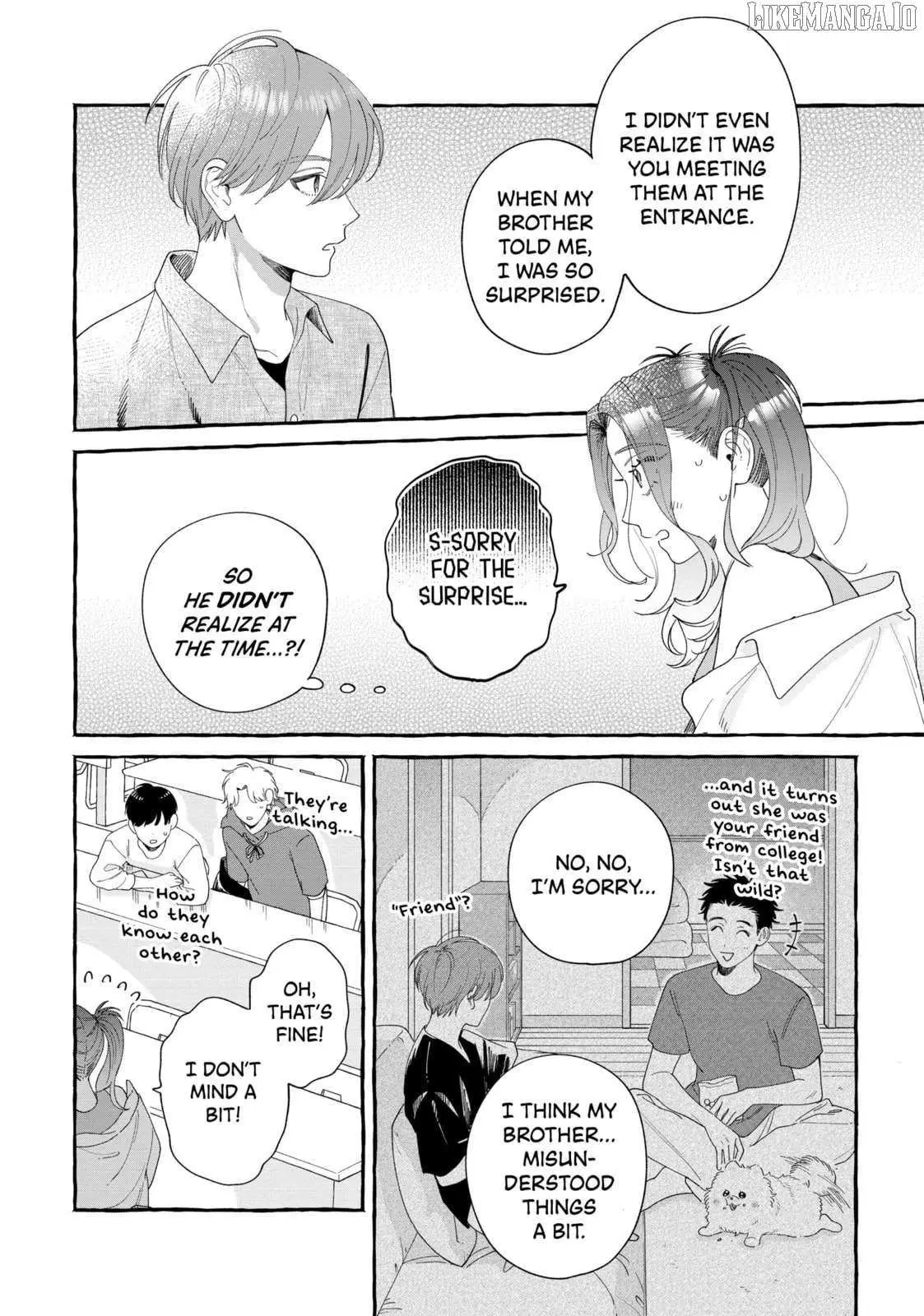 Encounter Between Polar Opposites and Their Dogs Chapter 35 page 8 - 