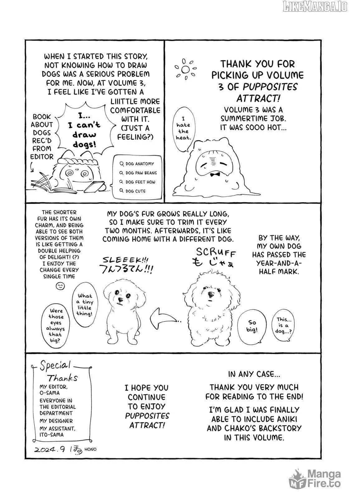 Encounter Between Polar Opposites and Their Dogs Chapter 37.5 page 10 - 