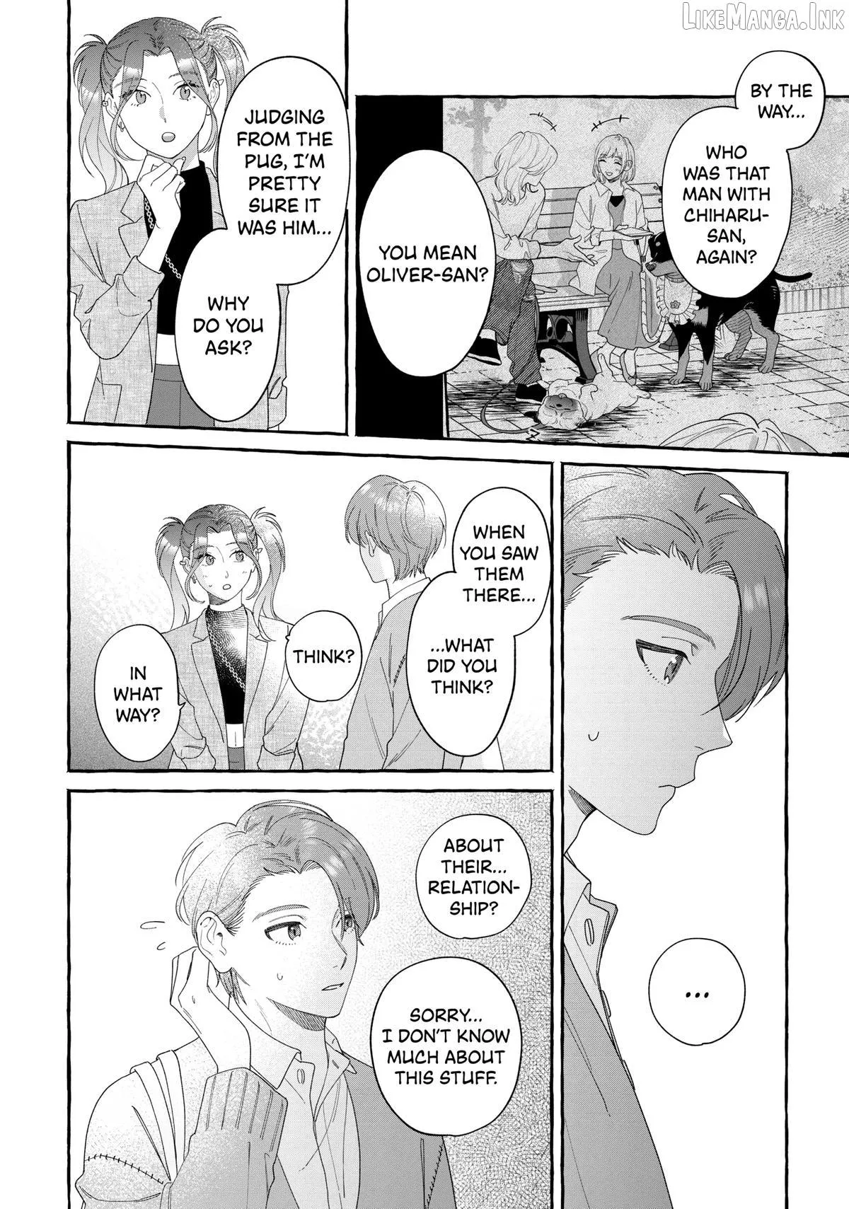 Encounter Between Polar Opposites and Their Dogs Chapter 40 page 8 - 