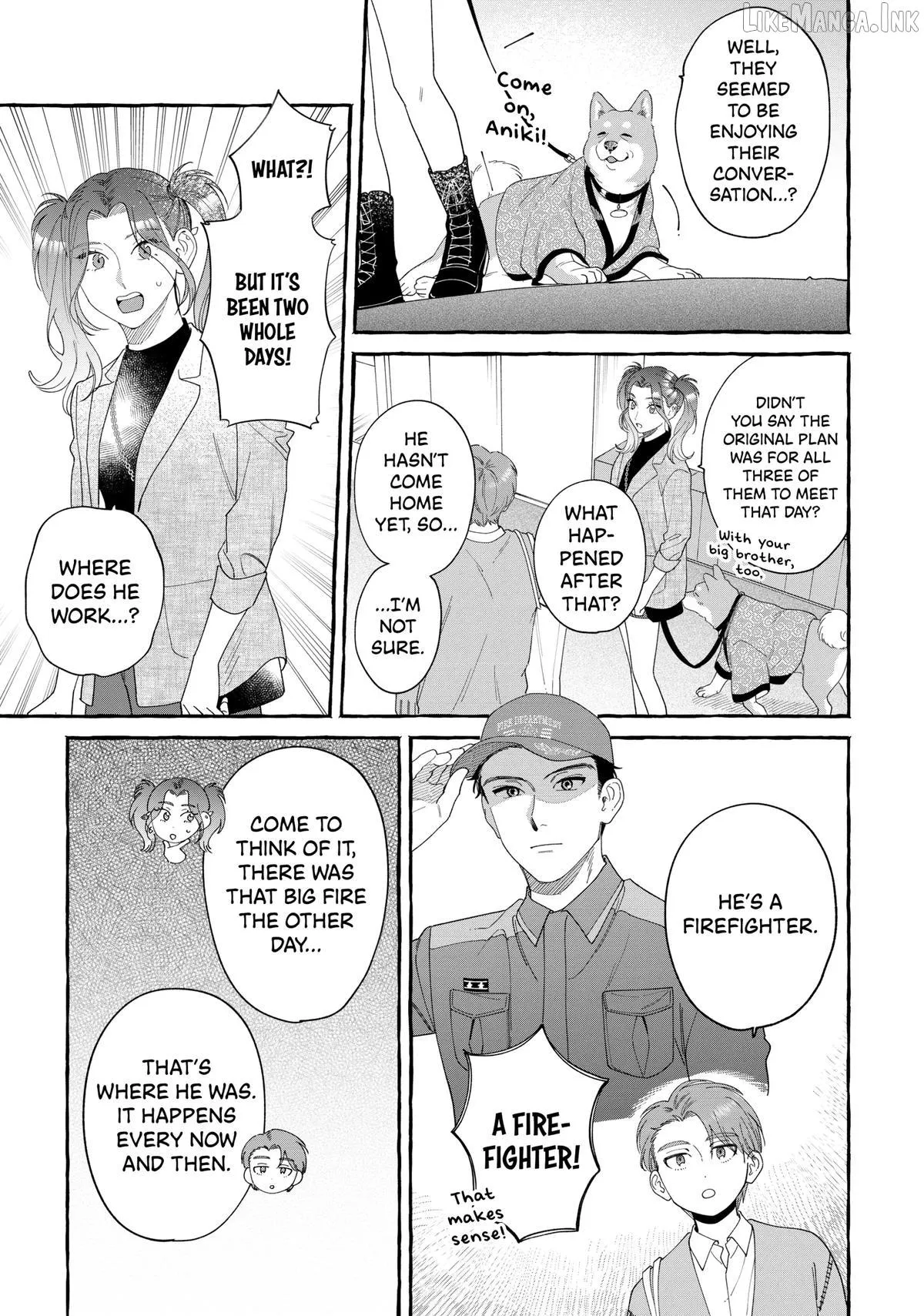 Encounter Between Polar Opposites and Their Dogs Chapter 40 page 9 - 
