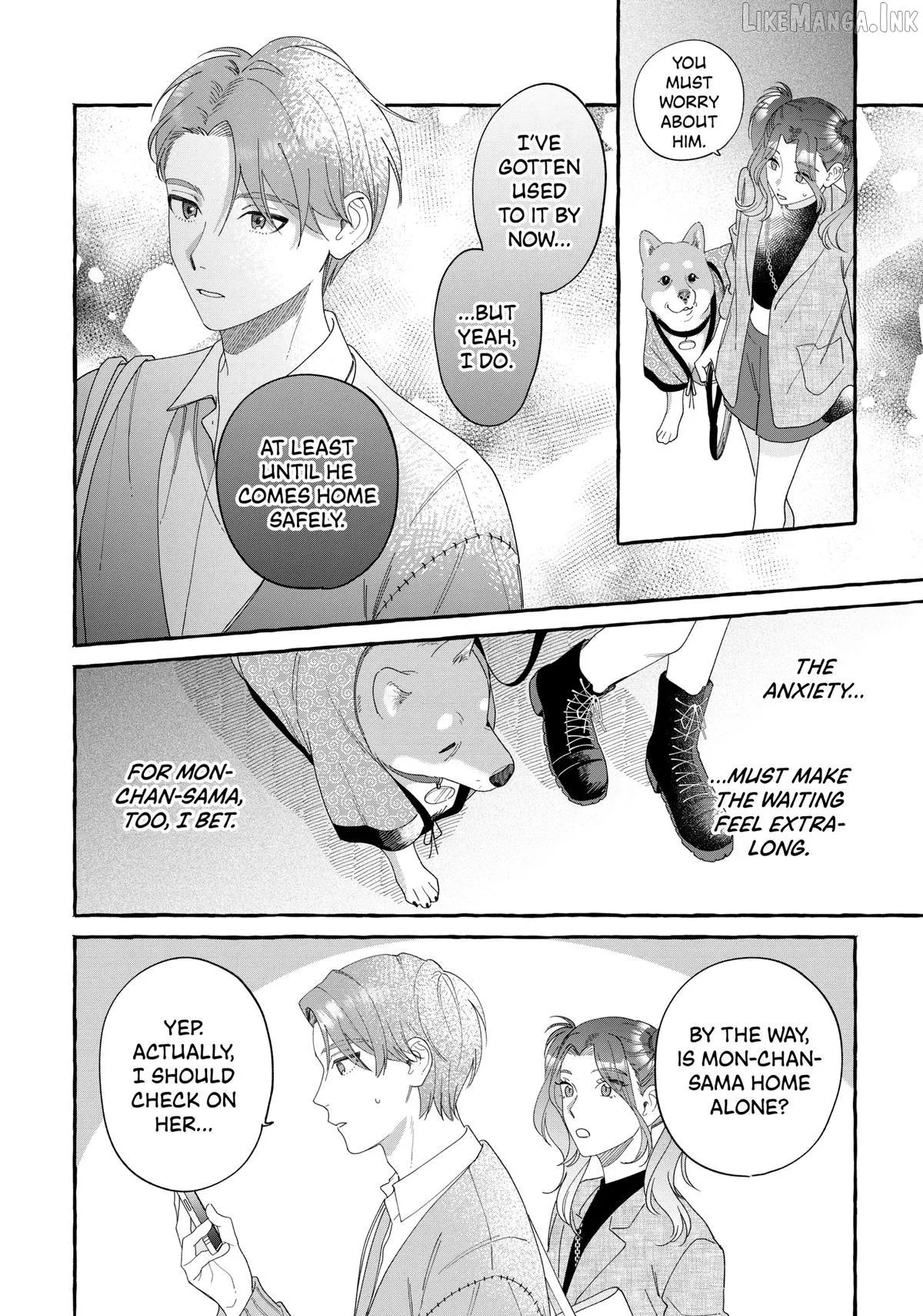 Encounter Between Polar Opposites and Their Dogs Chapter 40 page 10 - 