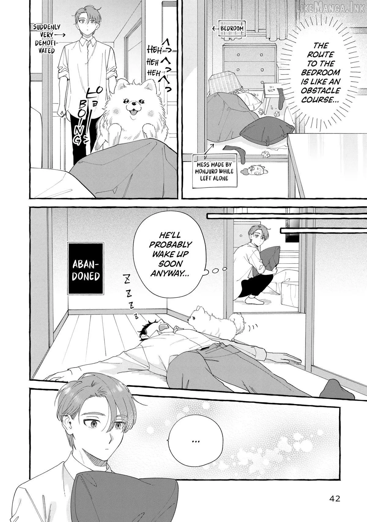 Encounter Between Polar Opposites and Their Dogs Chapter 41 page 4 - 