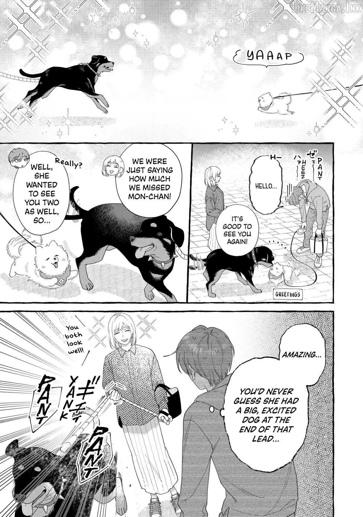 Encounter Between Polar Opposites and Their Dogs Chapter 42 page 5 - 