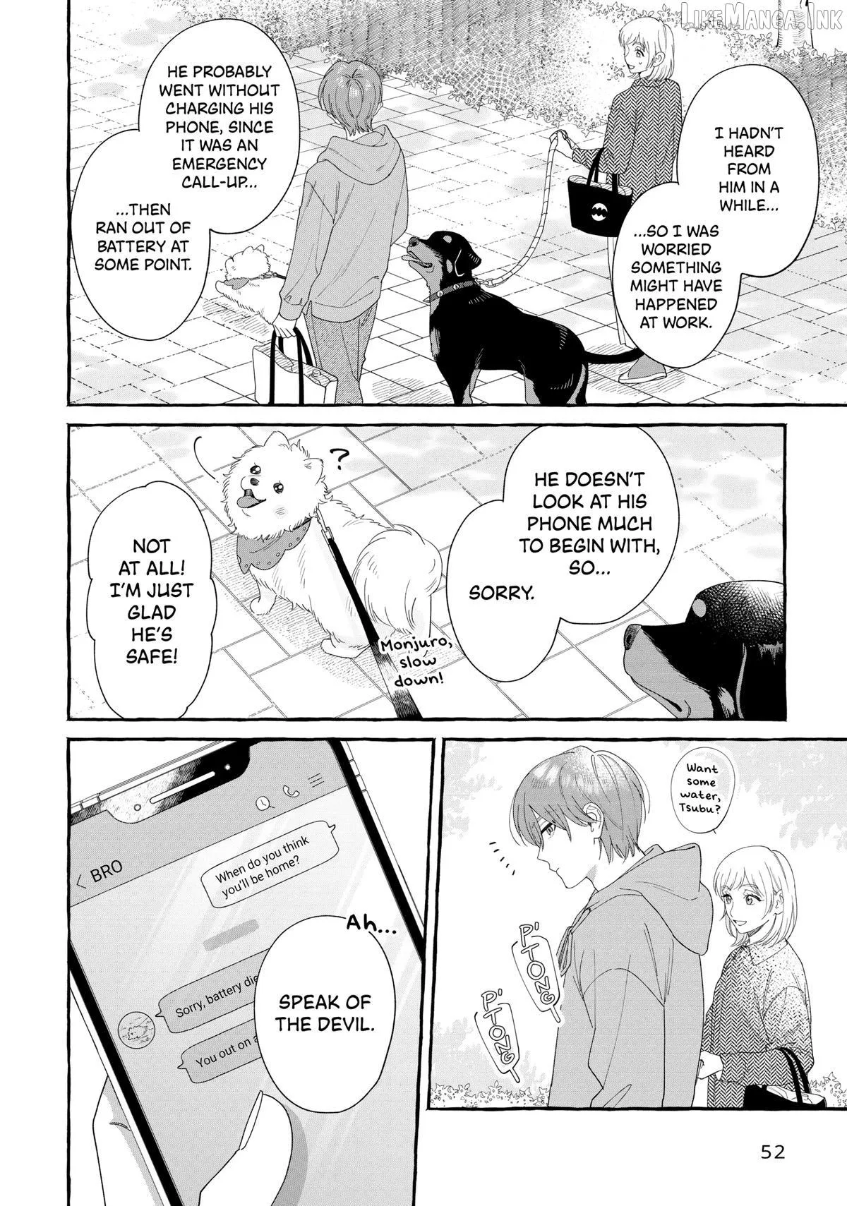 Encounter Between Polar Opposites and Their Dogs Chapter 42 page 8 - 