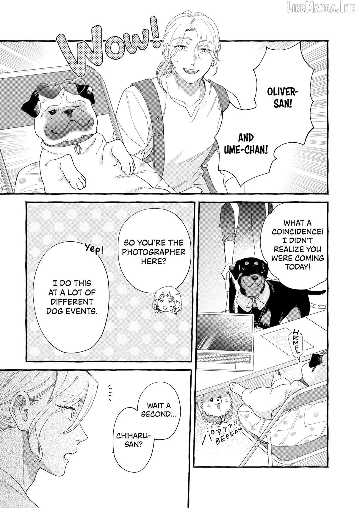 Encounter Between Polar Opposites and Their Dogs Chapter 46 page 3 - 