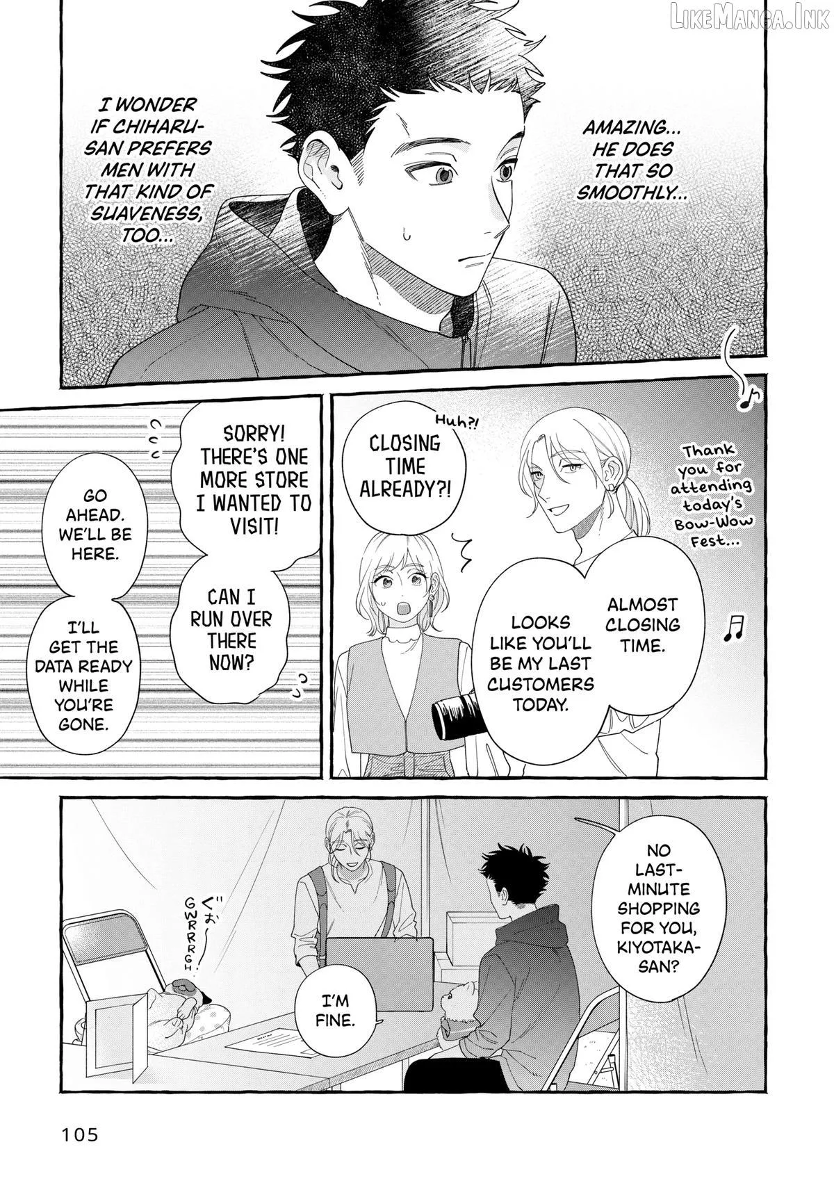 Encounter Between Polar Opposites and Their Dogs Chapter 46 page 9 - 