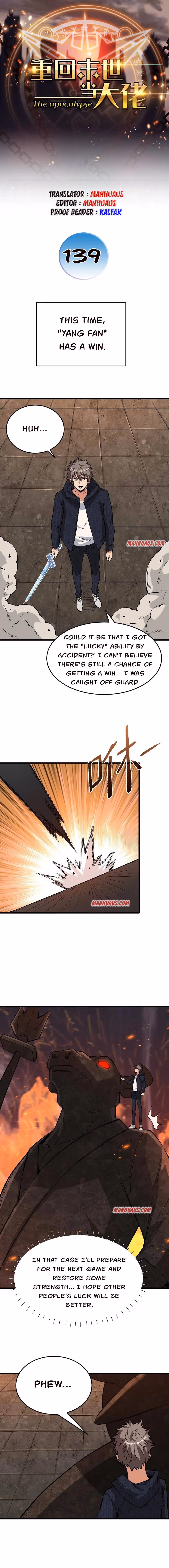 Read Endgame Restart chapter 139 image 0 on Lezhin