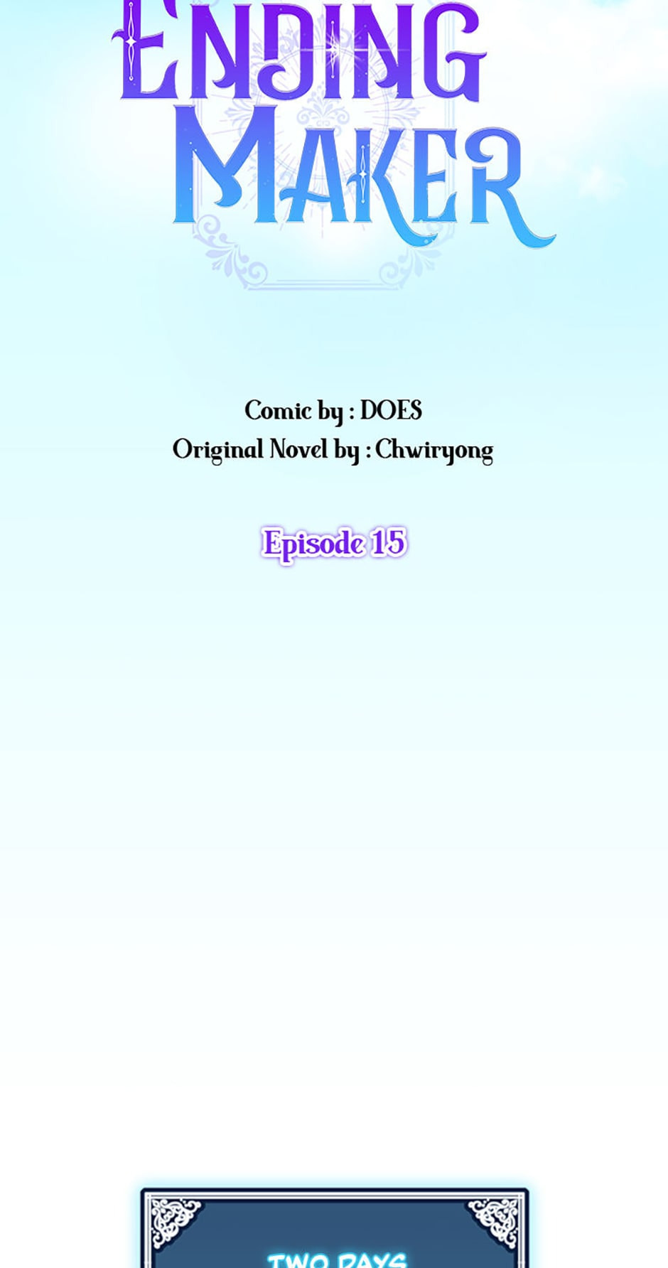 Read Ending Maker chapter 15 image 17 on Lezhin