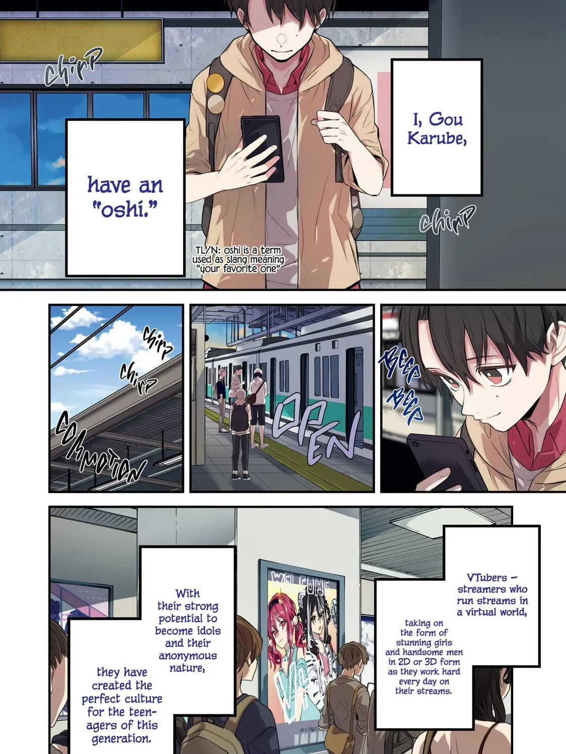 Read Ending VTubers on a Good Note chapter 0 image 9 on Lezhin