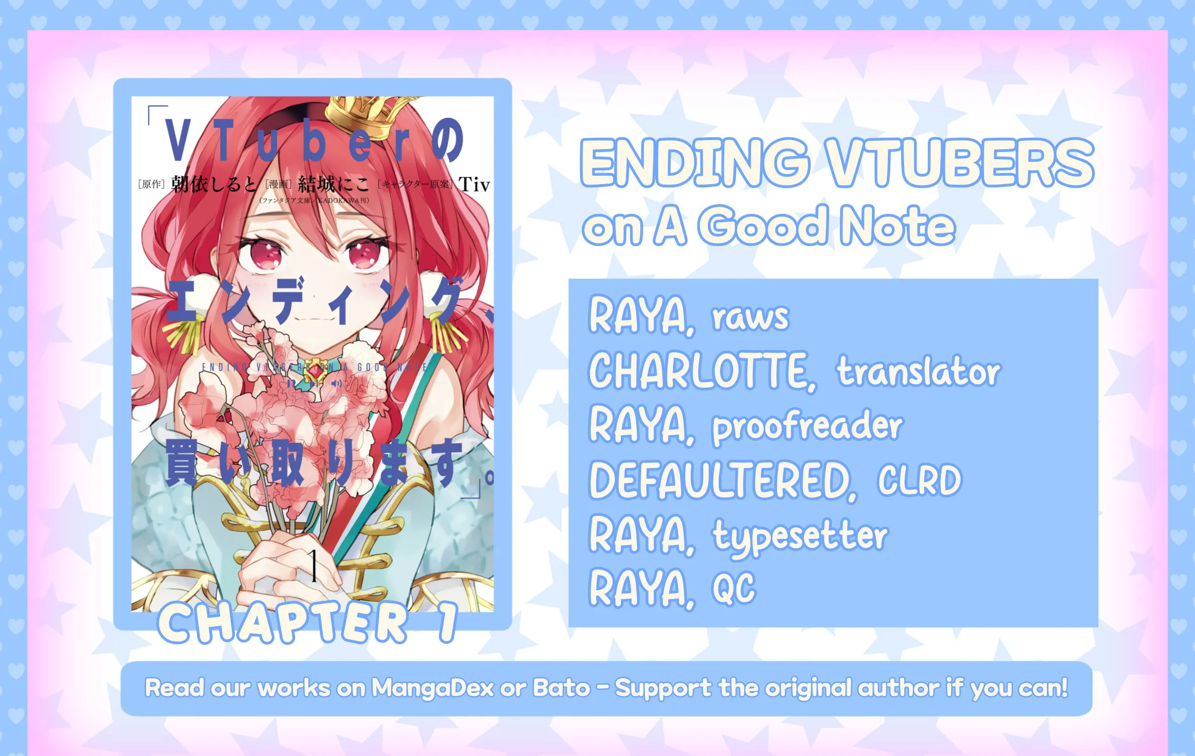 Read Ending VTubers on a Good Note chapter 1 image 1 on Lezhin