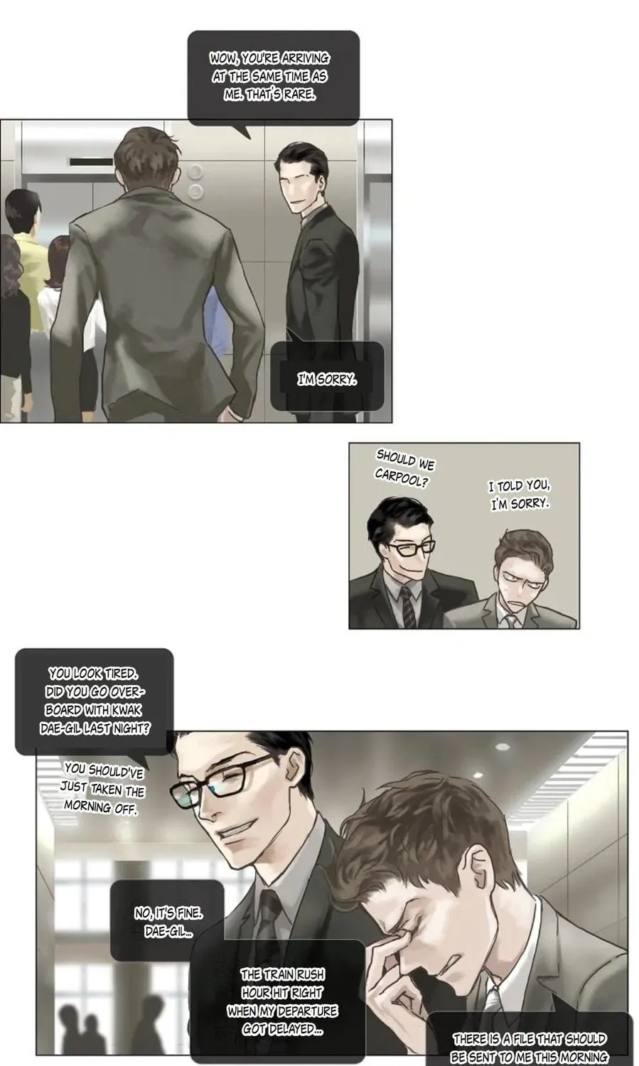 Read Ennui chapter 2 image 6 on Lezhin