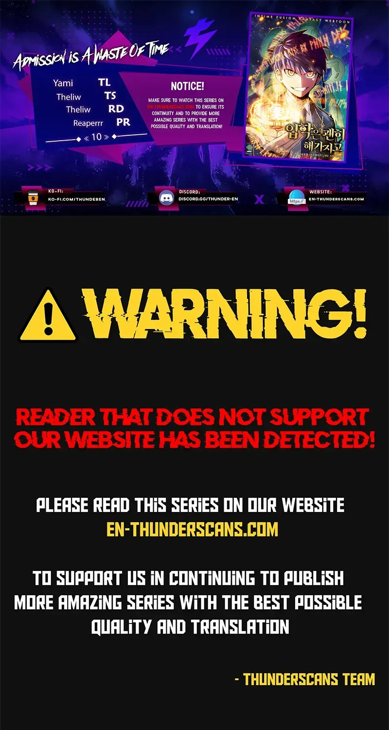 Read Enrolling Was a Mistake chapter 10 image 1 on Lezhin