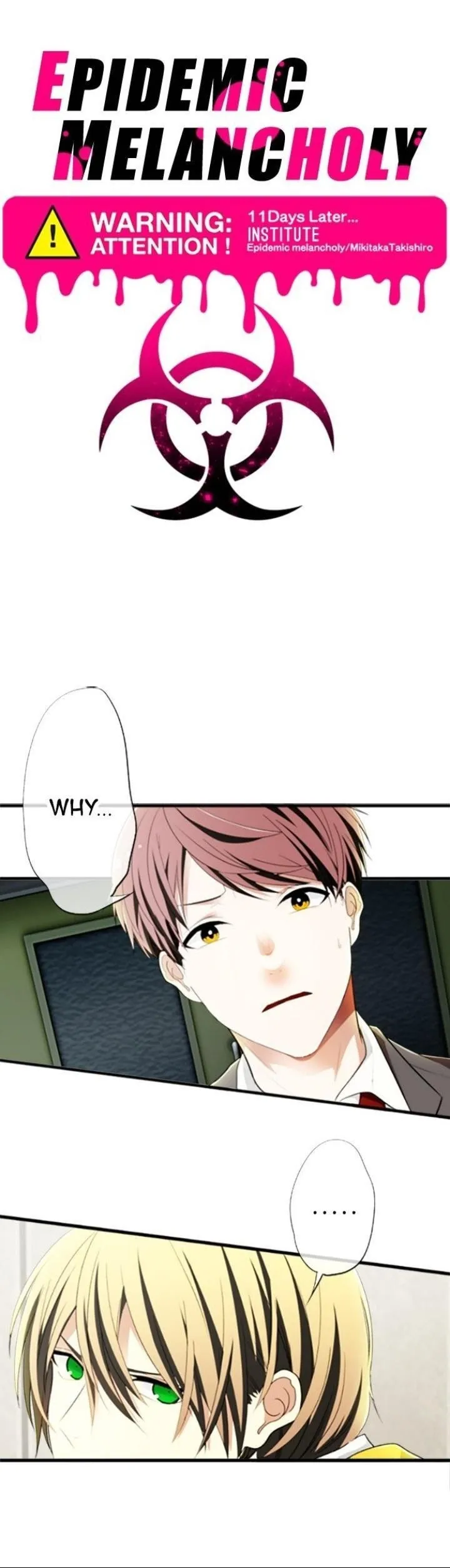 Read Epidemic Melancholy chapter 11 image 0 on Lezhin