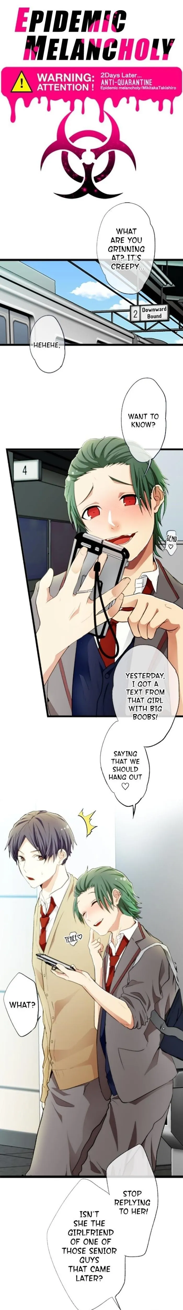 Read Epidemic Melancholy chapter 2 image 0 on Lezhin