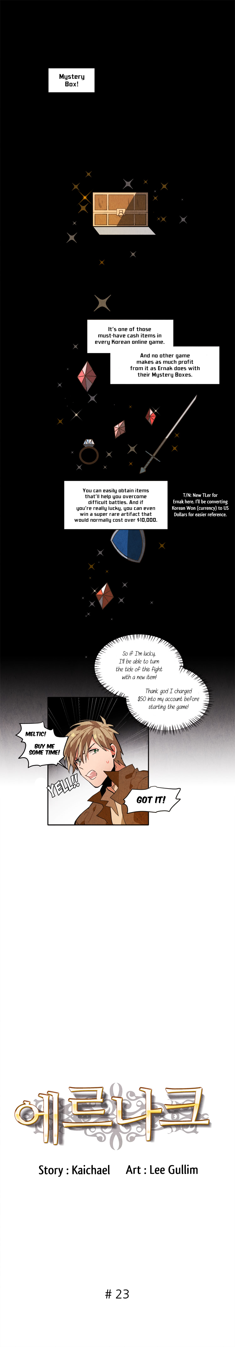 Read Ernak chapter 23 image 2 on Lezhin