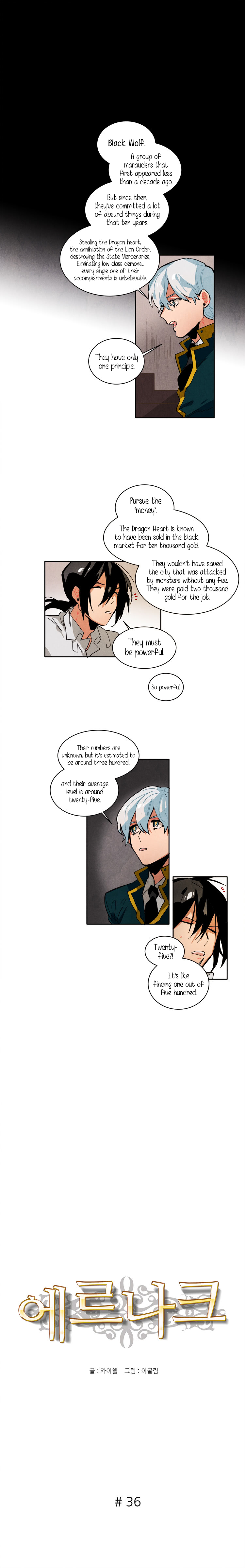 Read Ernak chapter 36 image 1 on Lezhin