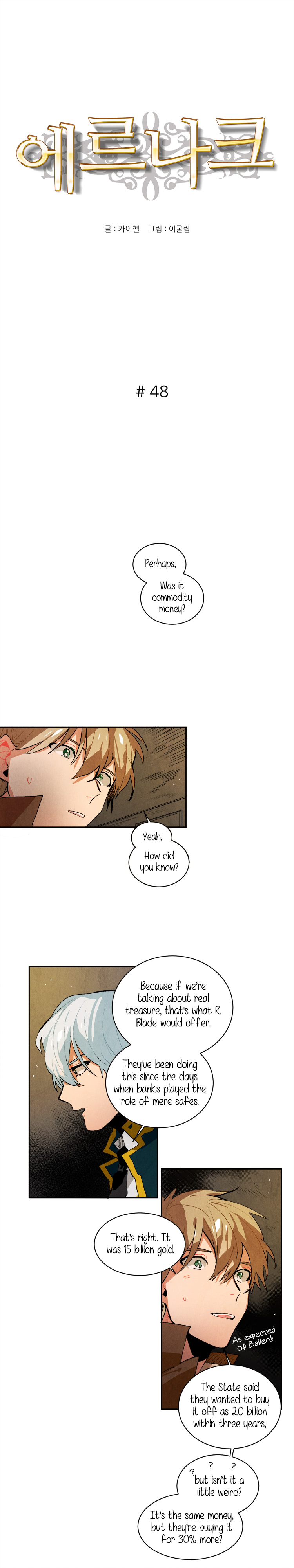 Read Ernak chapter 48 image 0 on Lezhin