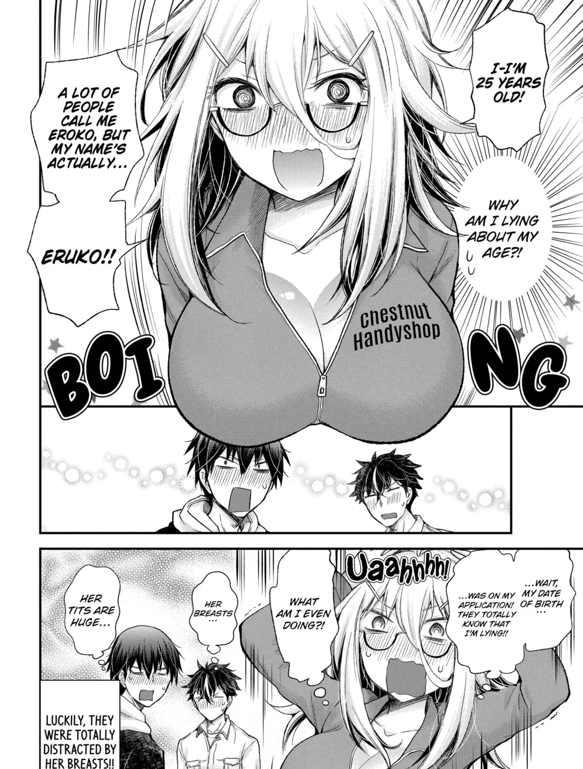 Read Eroko-san on the Attack chapter 1 image 14 on Lezhin