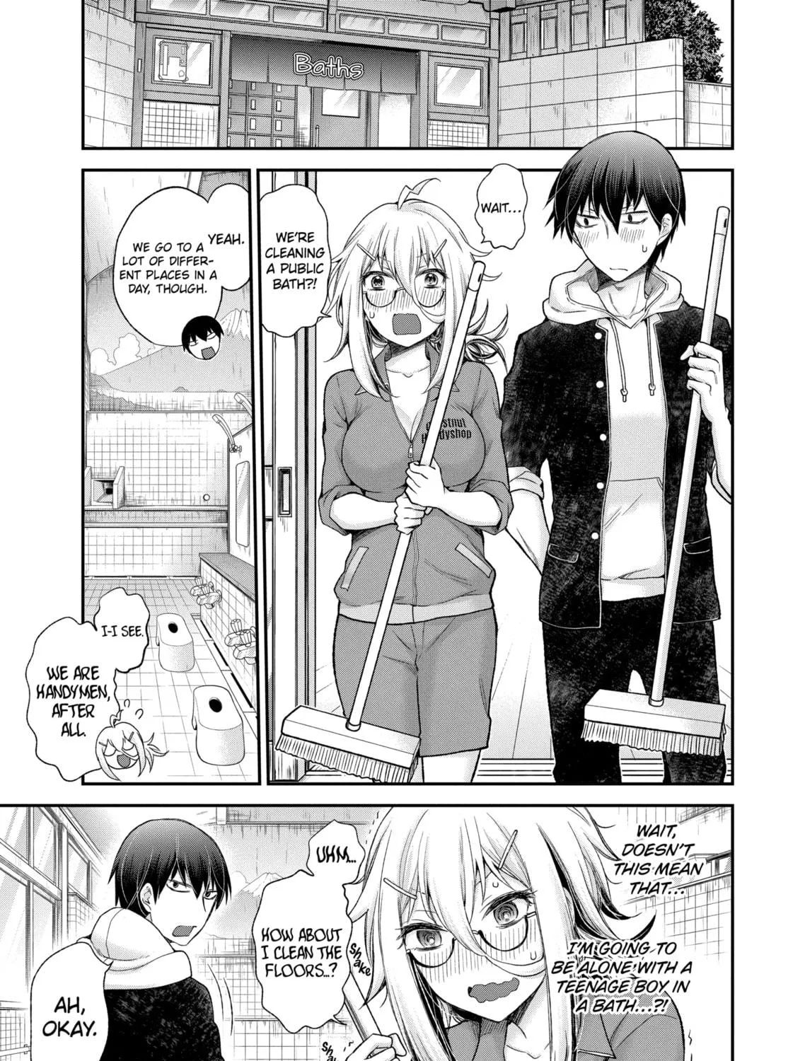 Read Eroko-san on the Attack chapter 1 image 16 on Lezhin