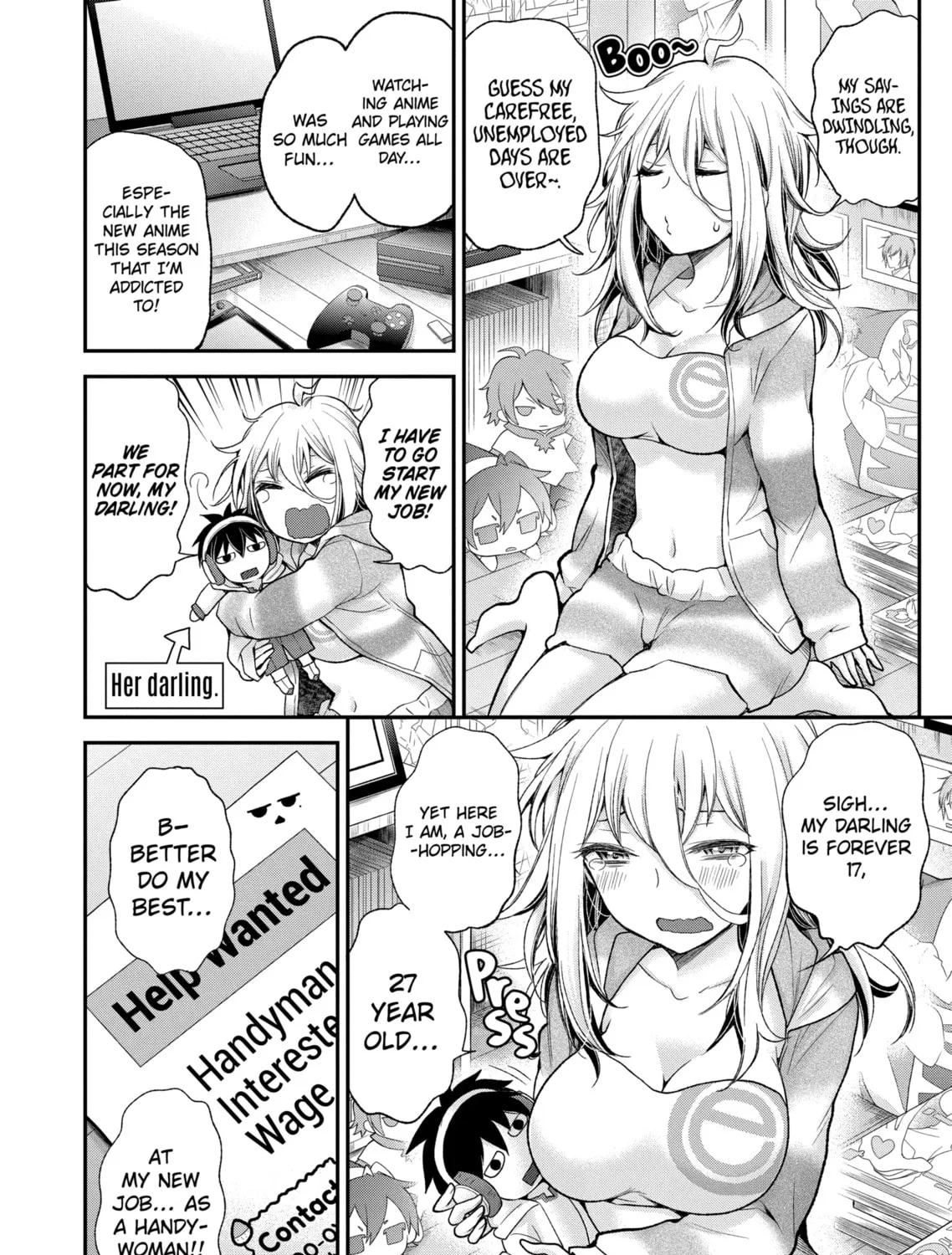 Read Eroko-san on the Attack chapter 1 image 2 on Lezhin