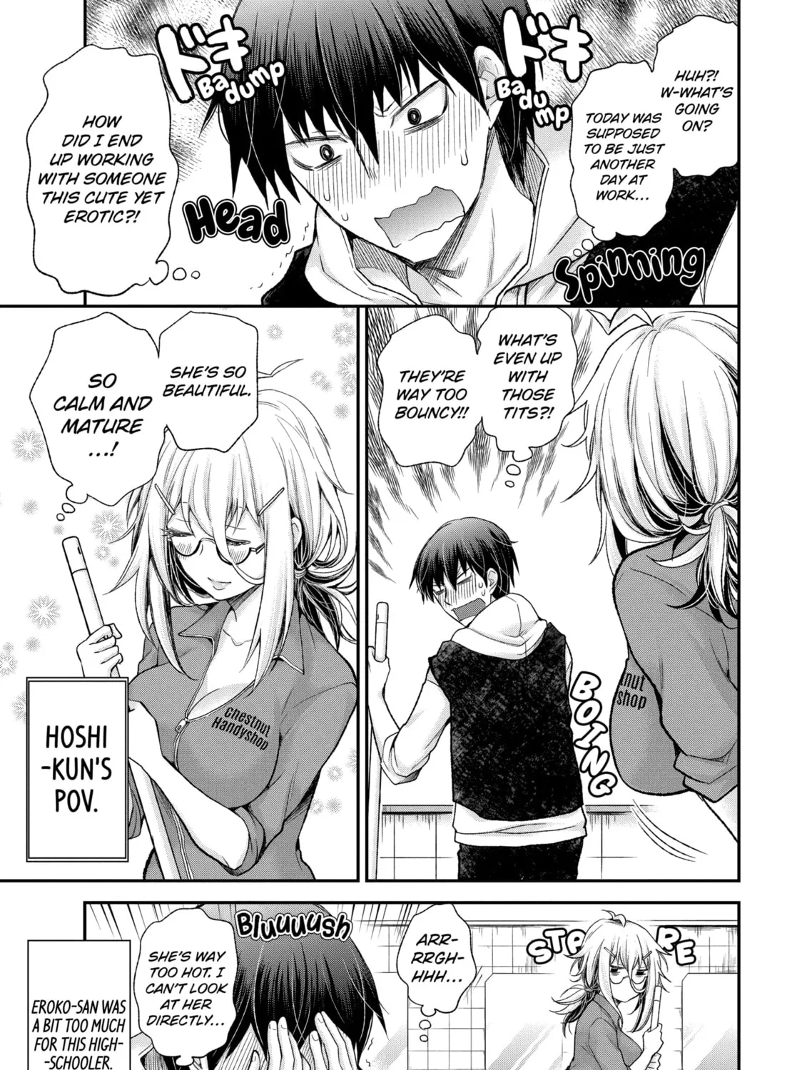 Read Eroko-san on the Attack chapter 1 image 20 on Lezhin