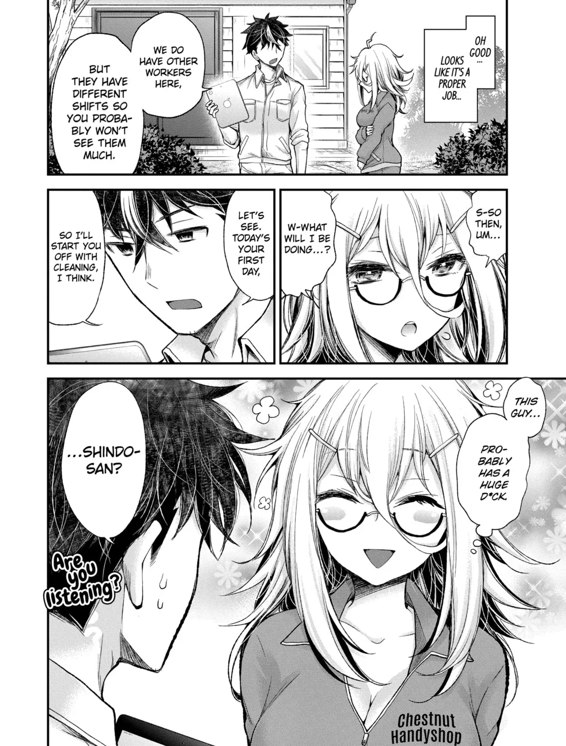 Read Eroko-san on the Attack chapter 1 image 6 on Lezhin