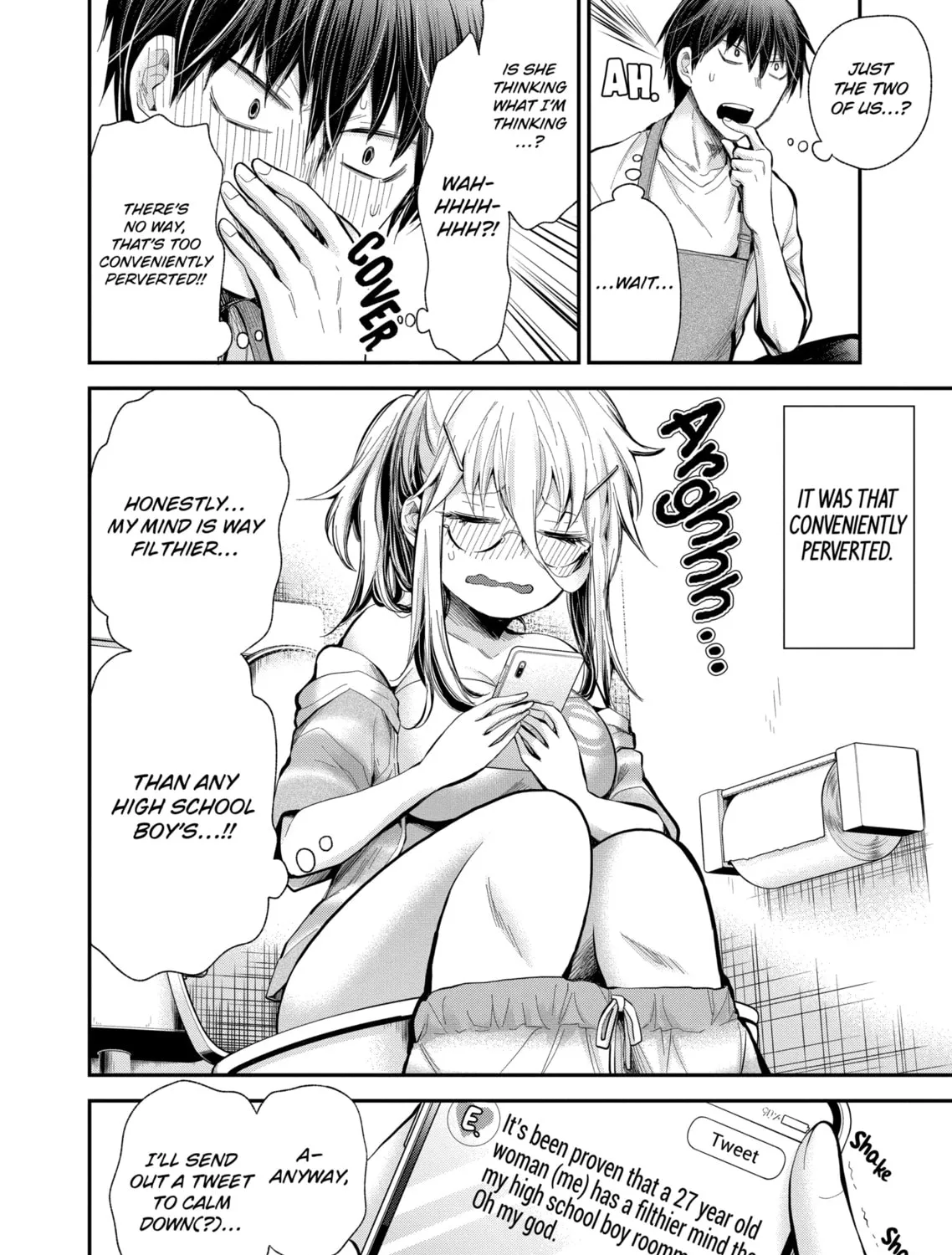 Read Eroko-san on the Attack chapter 17 image 14 on Lezhin