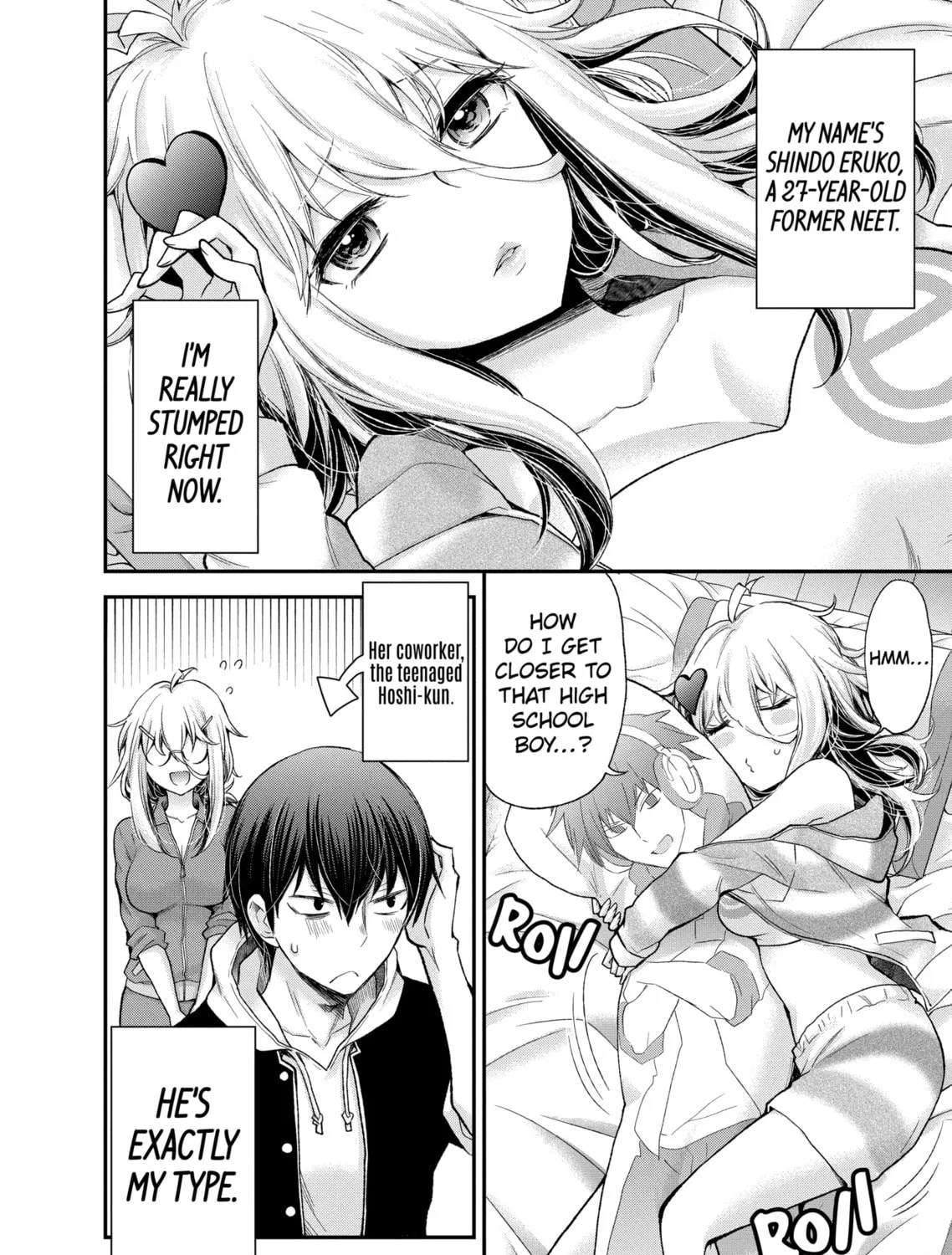Read Eroko-san on the Attack chapter 2 image 2 on Lezhin