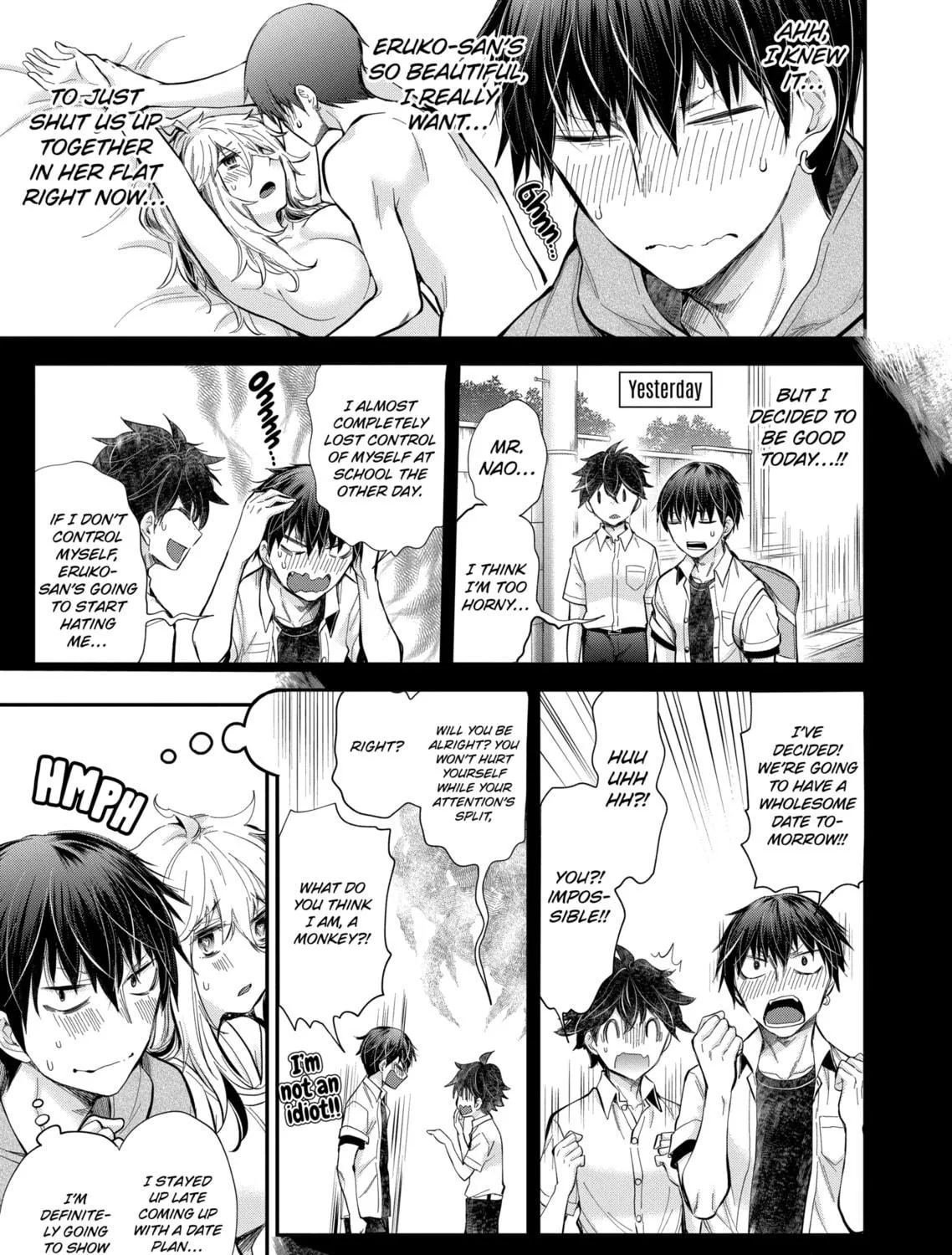 Read Eroko-san on the Attack chapter 25 image 8 on Lezhin