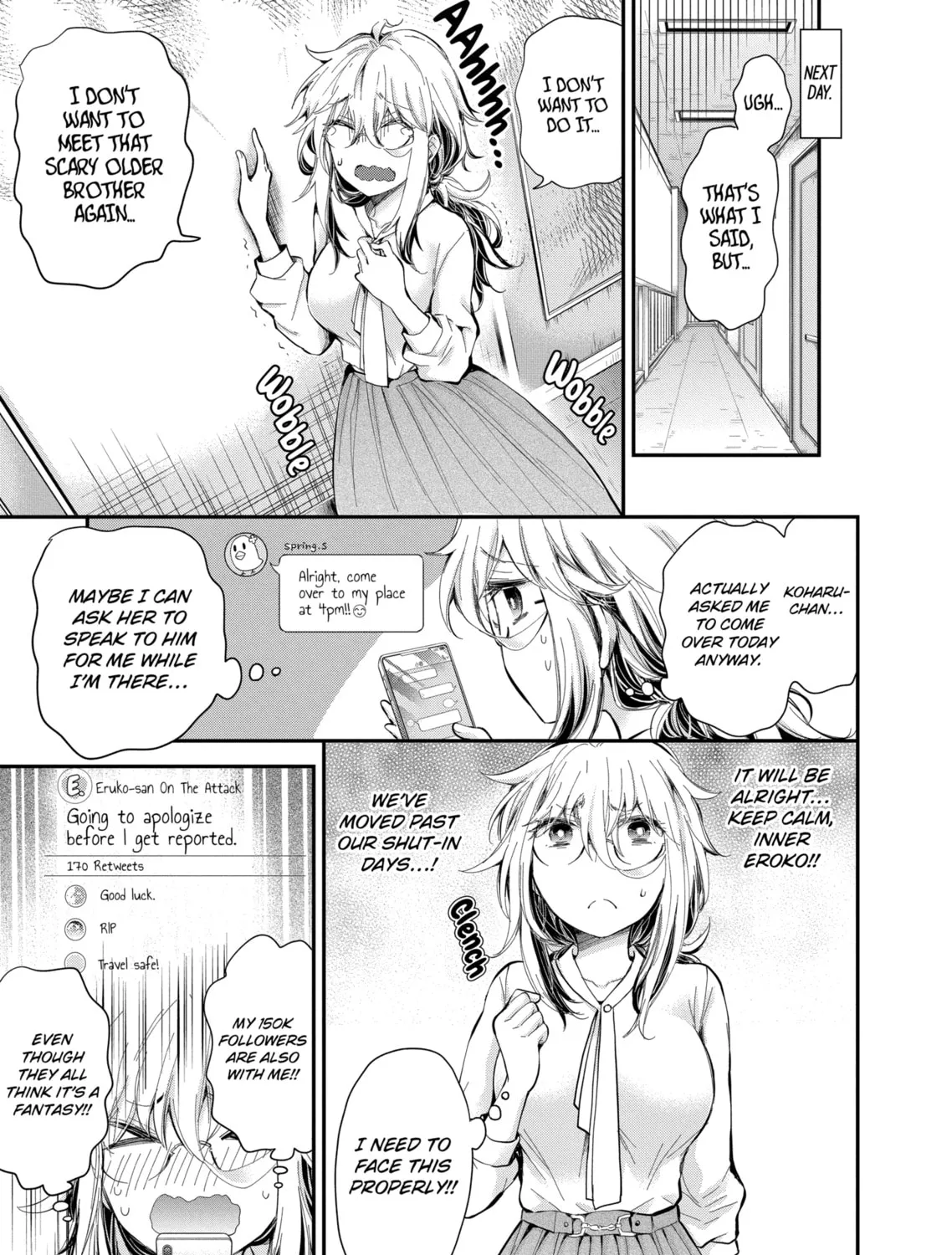Read Eroko-san on the Attack chapter 27 image 12 on Lezhin